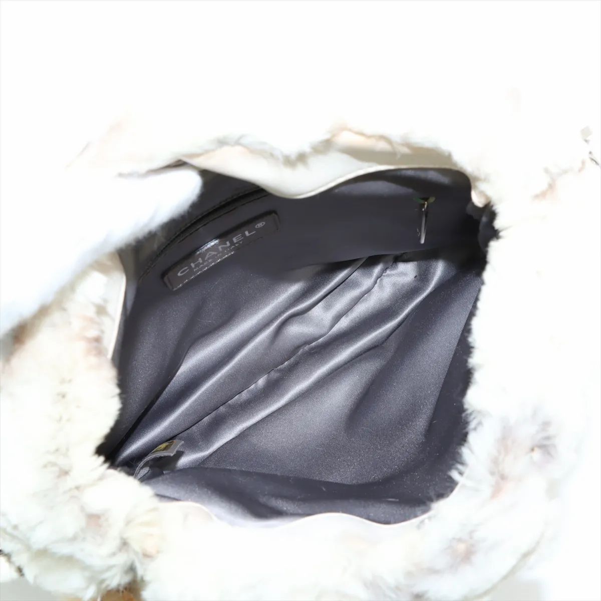 2006-2008 Lapin Fur Chain Handle Shoulder Bag — view 7