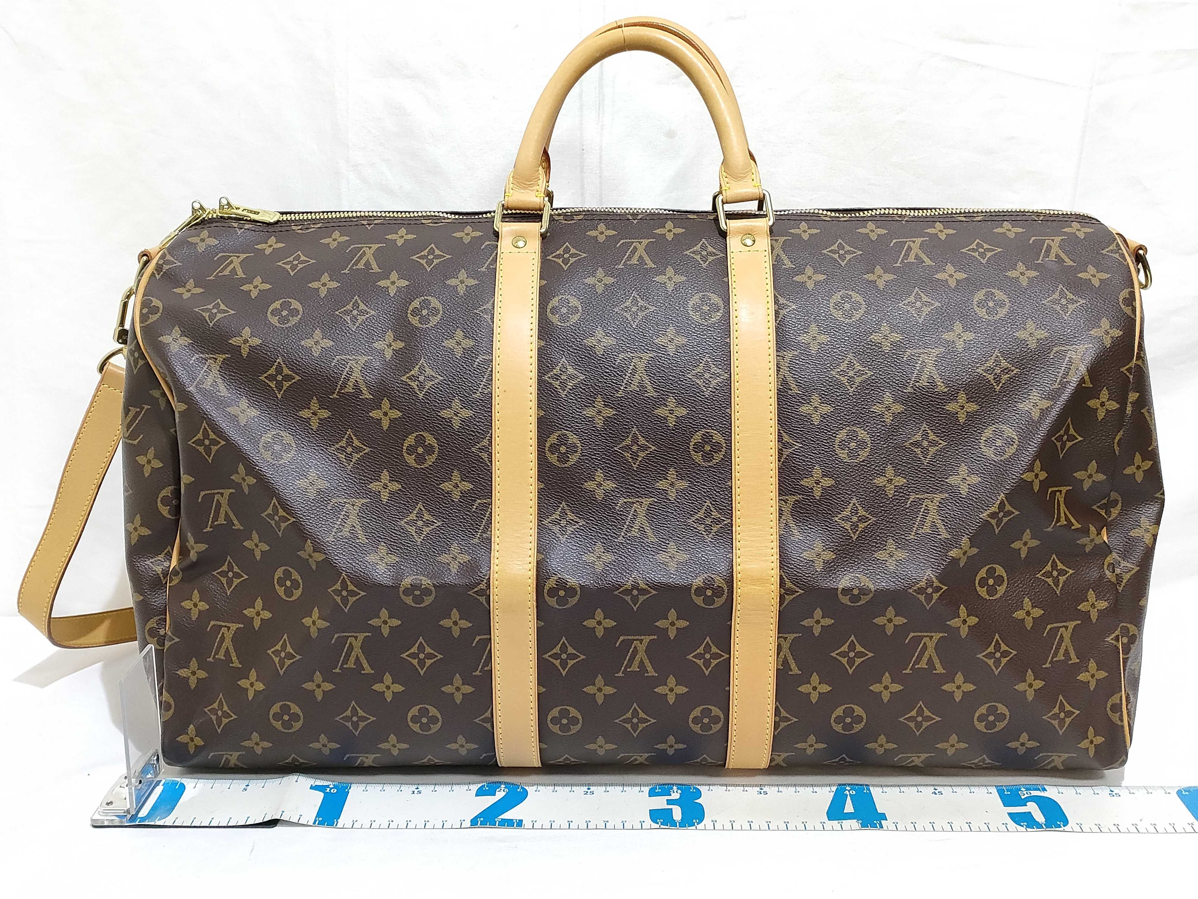 Monogram Keepall Bandoulière 55 M41414 MB0011 Boston Bag — view 2