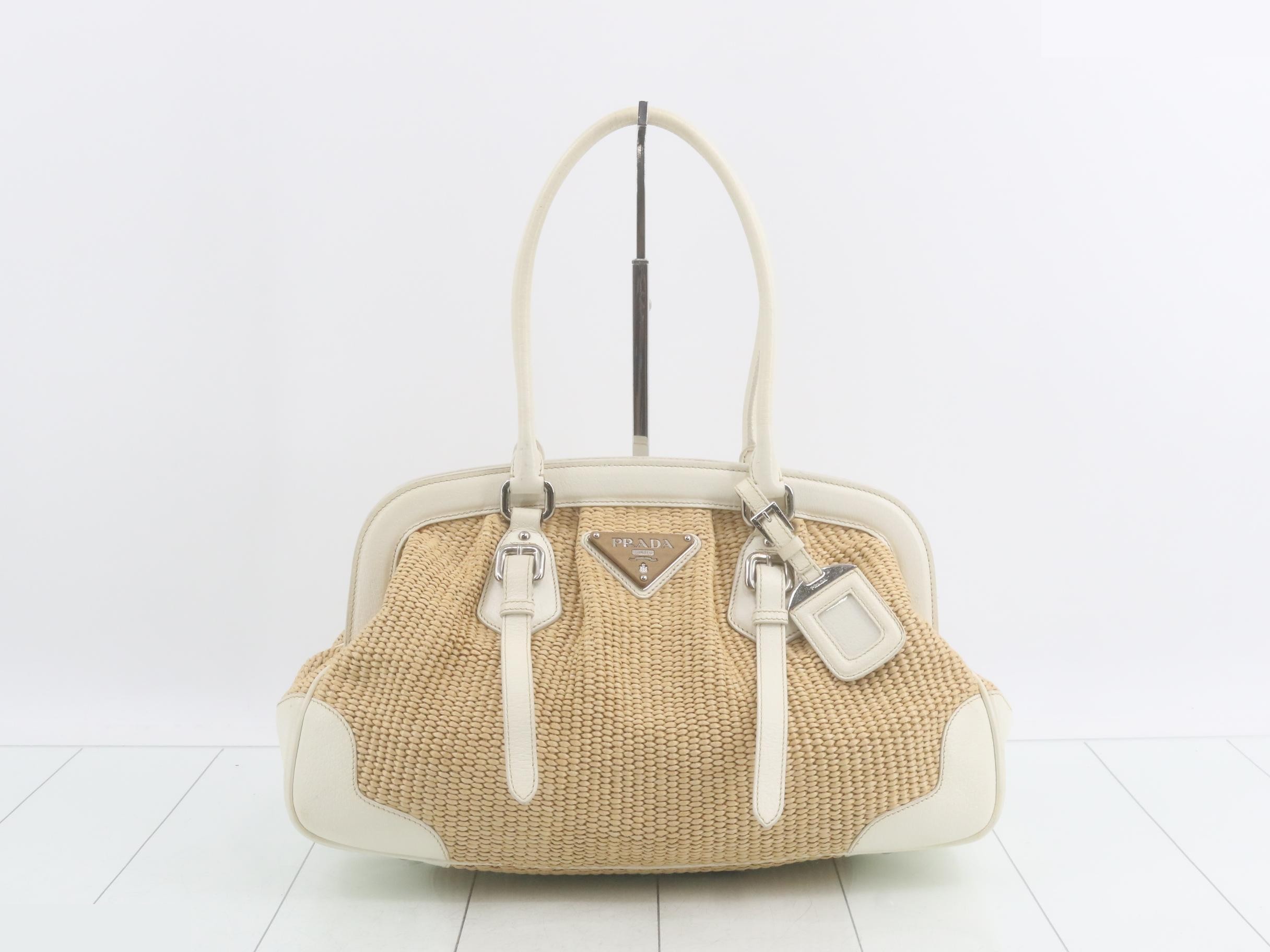 Raffia Shoulder Bag