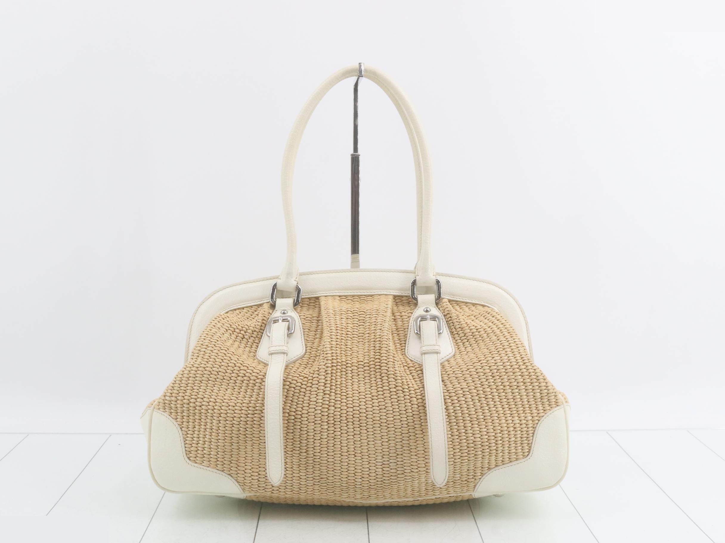 Raffia Shoulder Bag — view 2