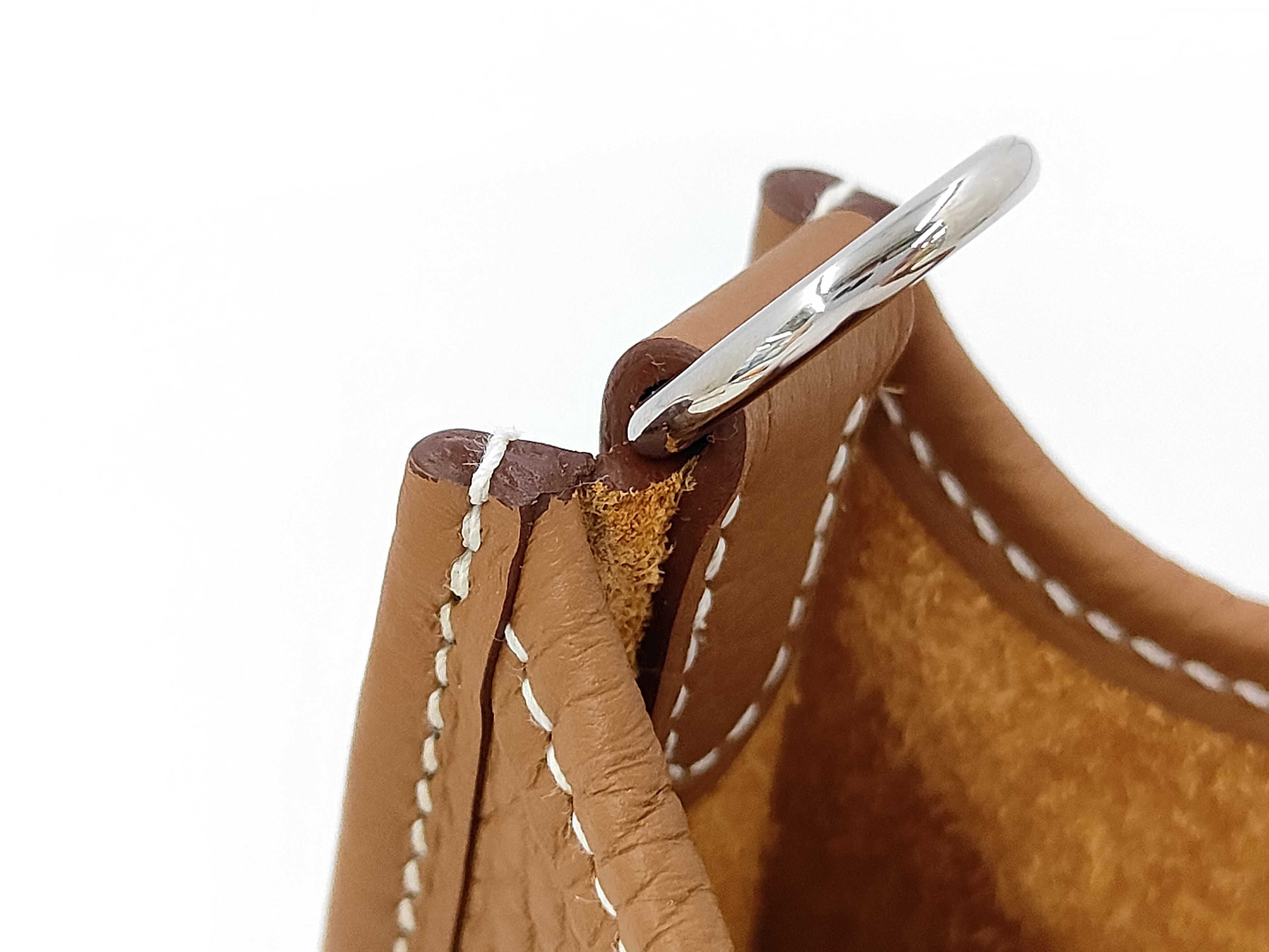 Evelyne 16 TPM Taurillon Clemence Leather, Gold, Gold Hardware, K: 2025 Shoulder Bag — view 8