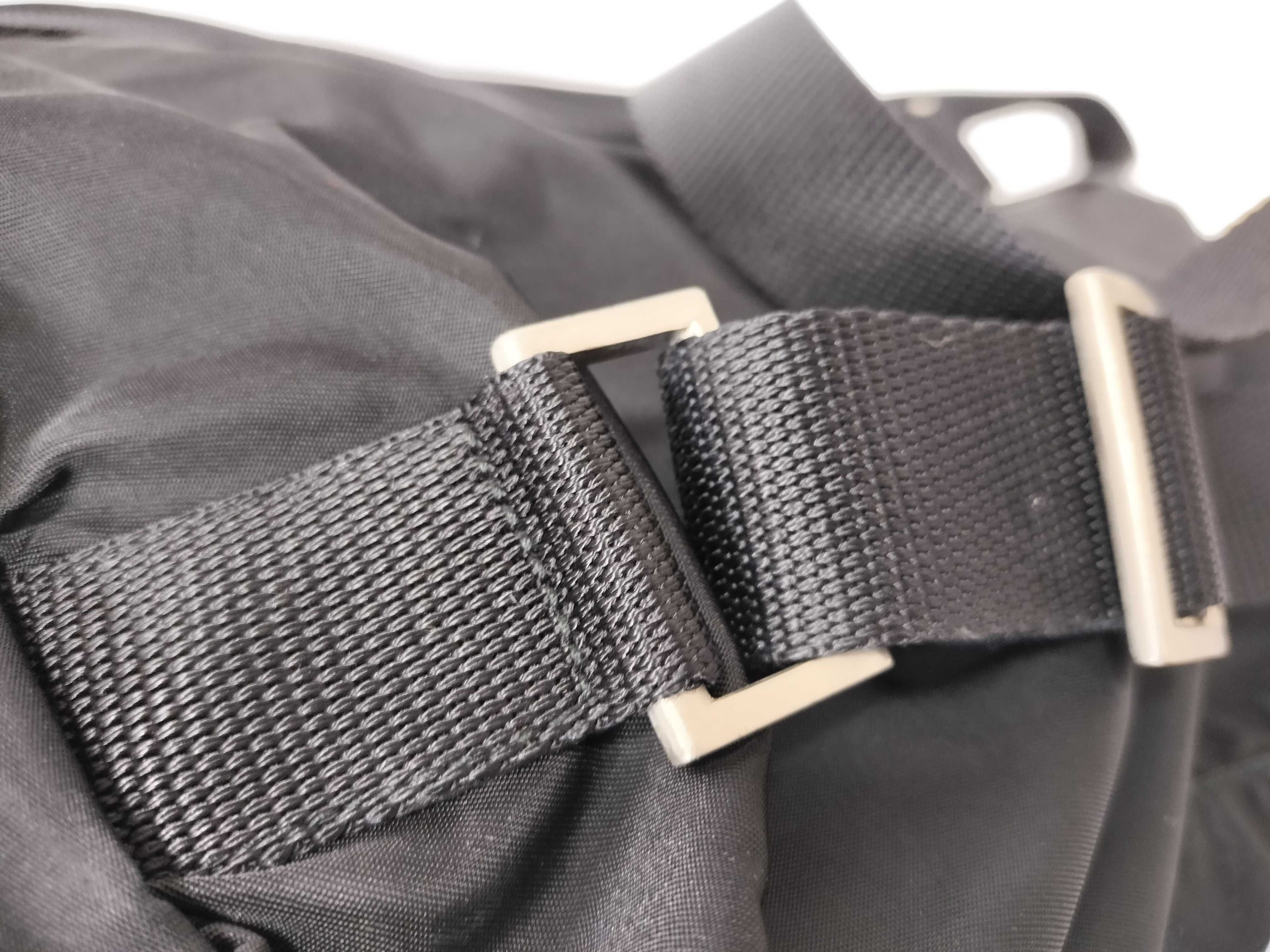 nylon backpack, black nylon backpack. — view 5