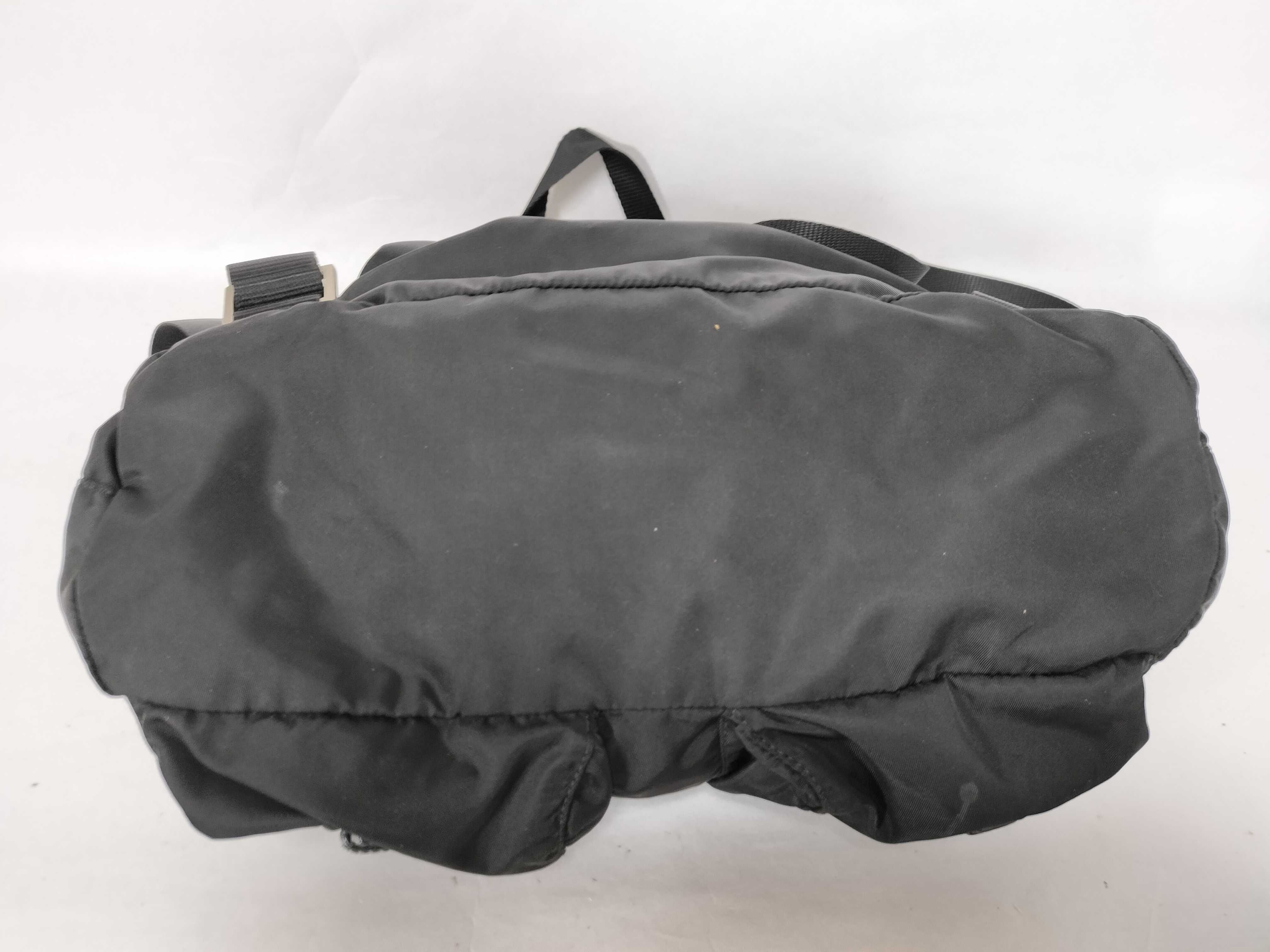 nylon backpack, black nylon backpack. — view 7