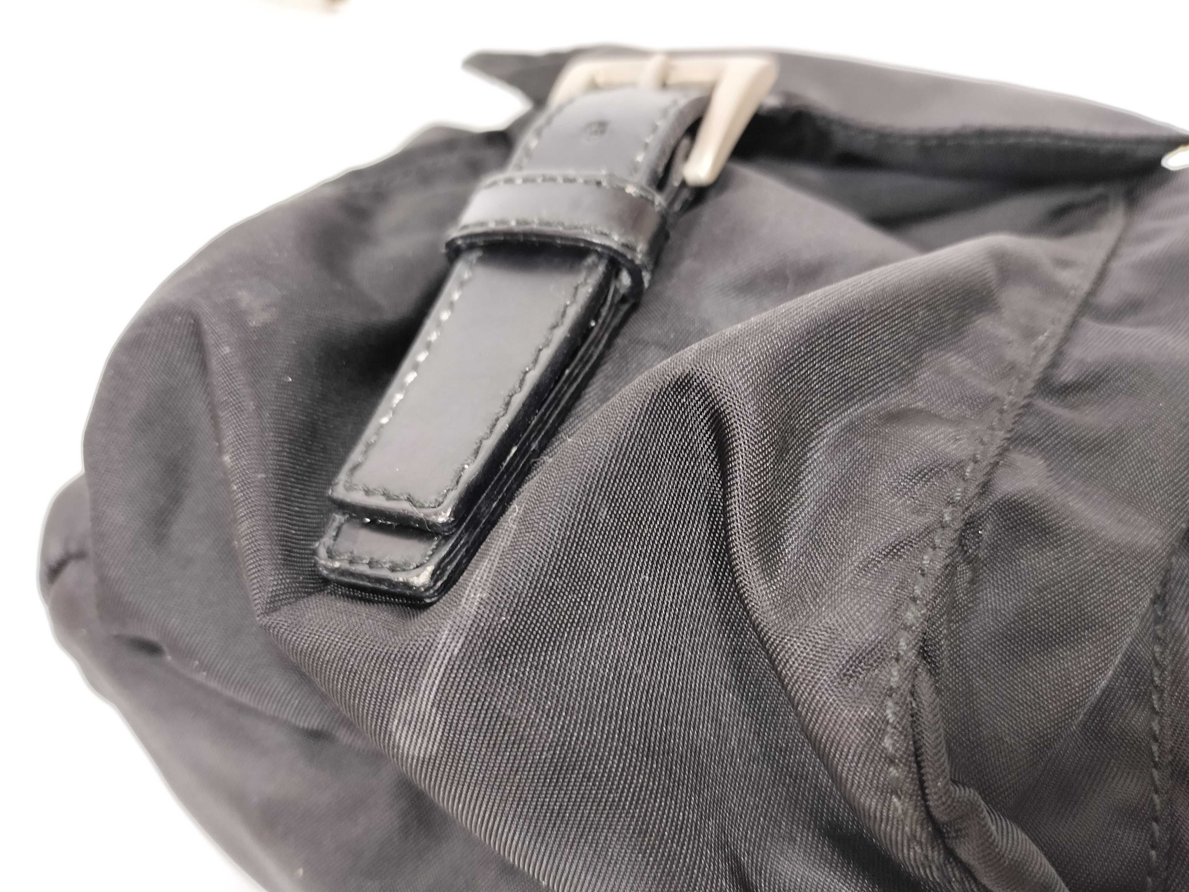 nylon backpack, black nylon backpack. — view 8