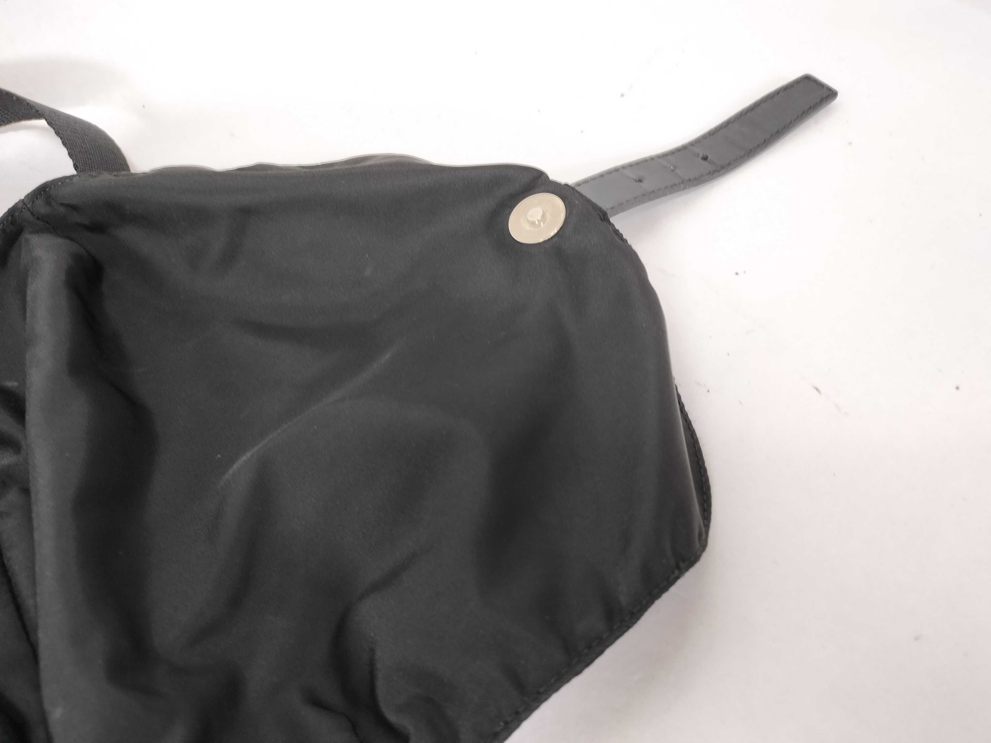 nylon backpack, black nylon backpack. — view 10
