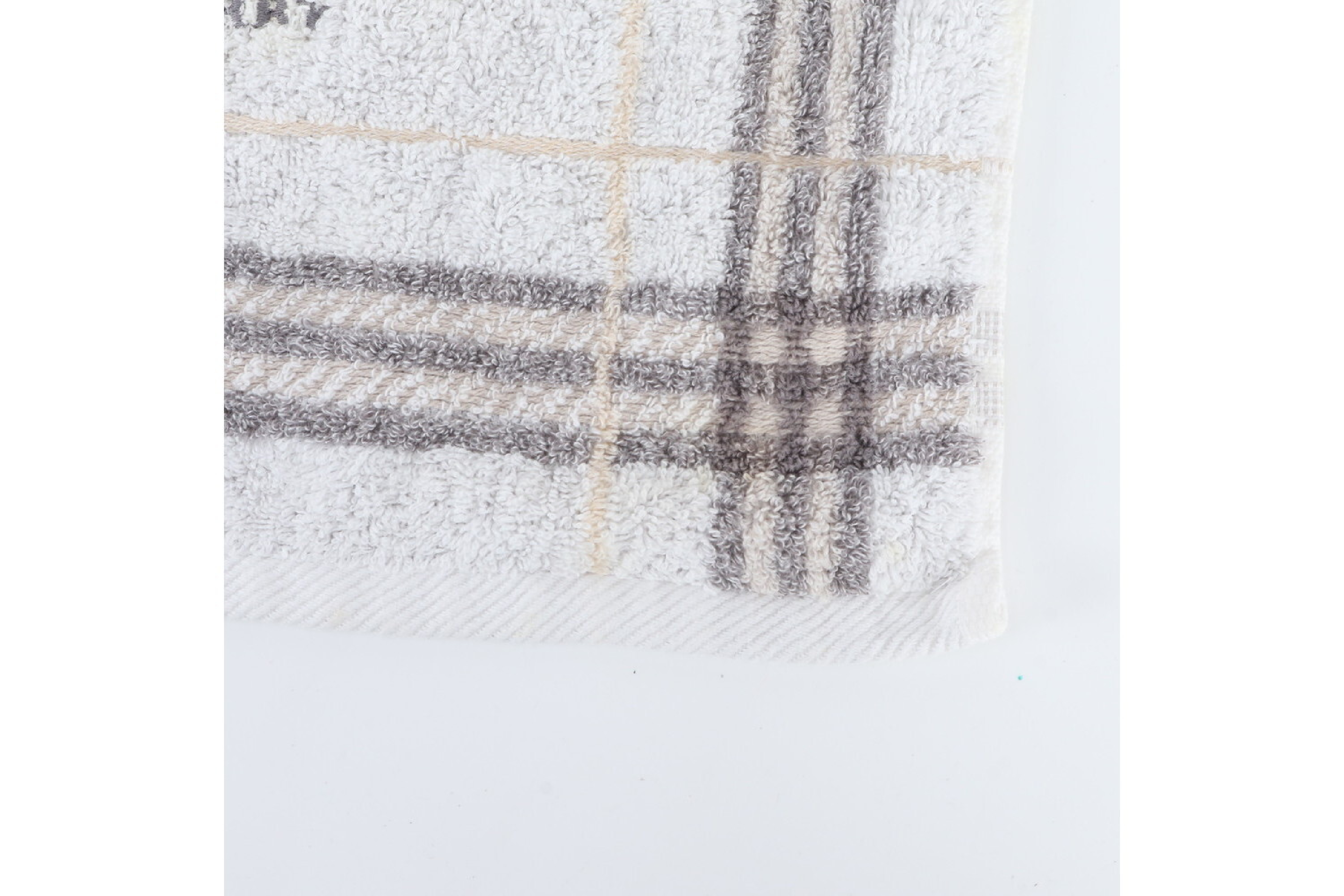 check scarf with tag, other accessories — view 6