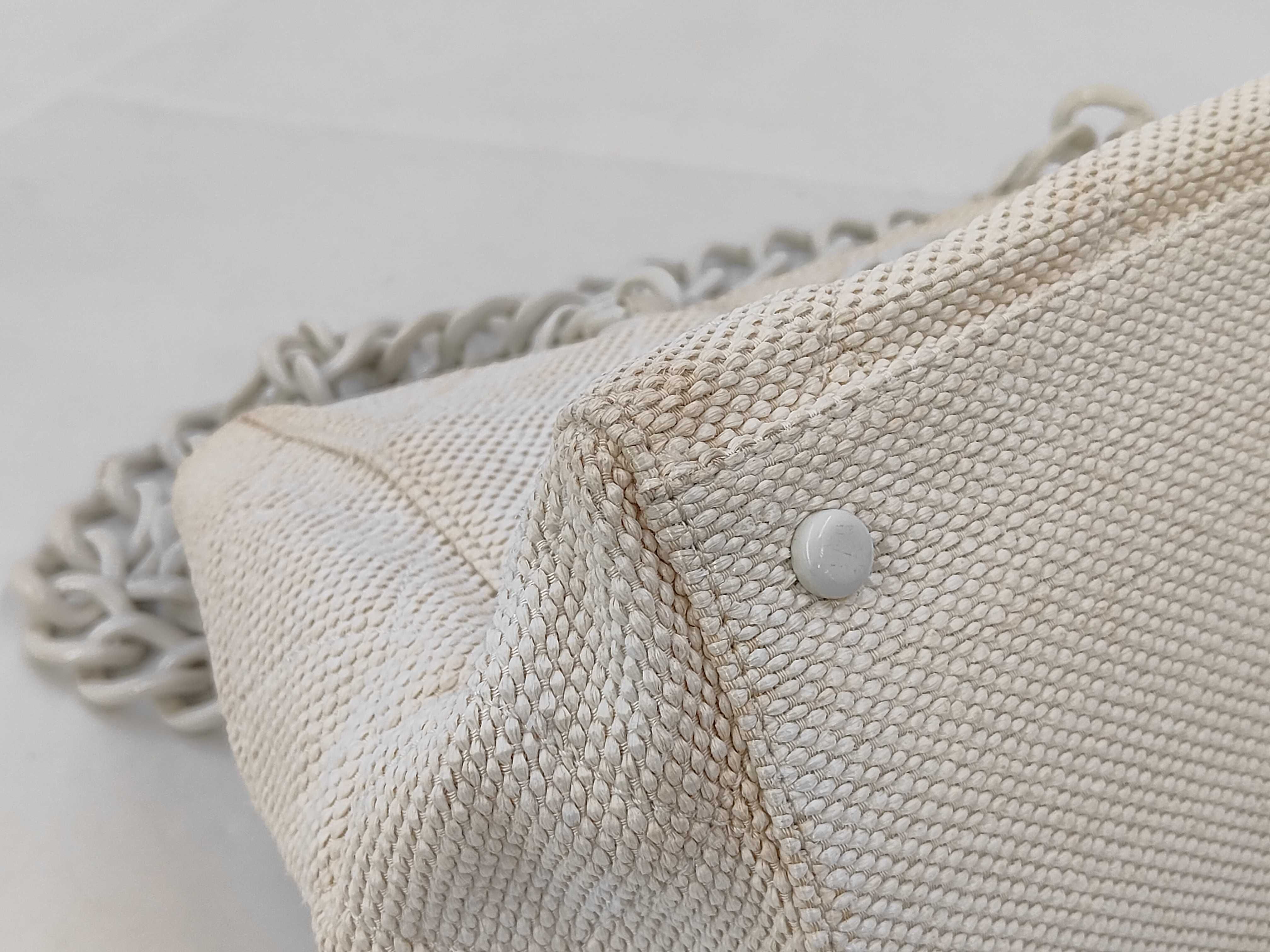 White Plastic Chain Tote Bag — view 6
