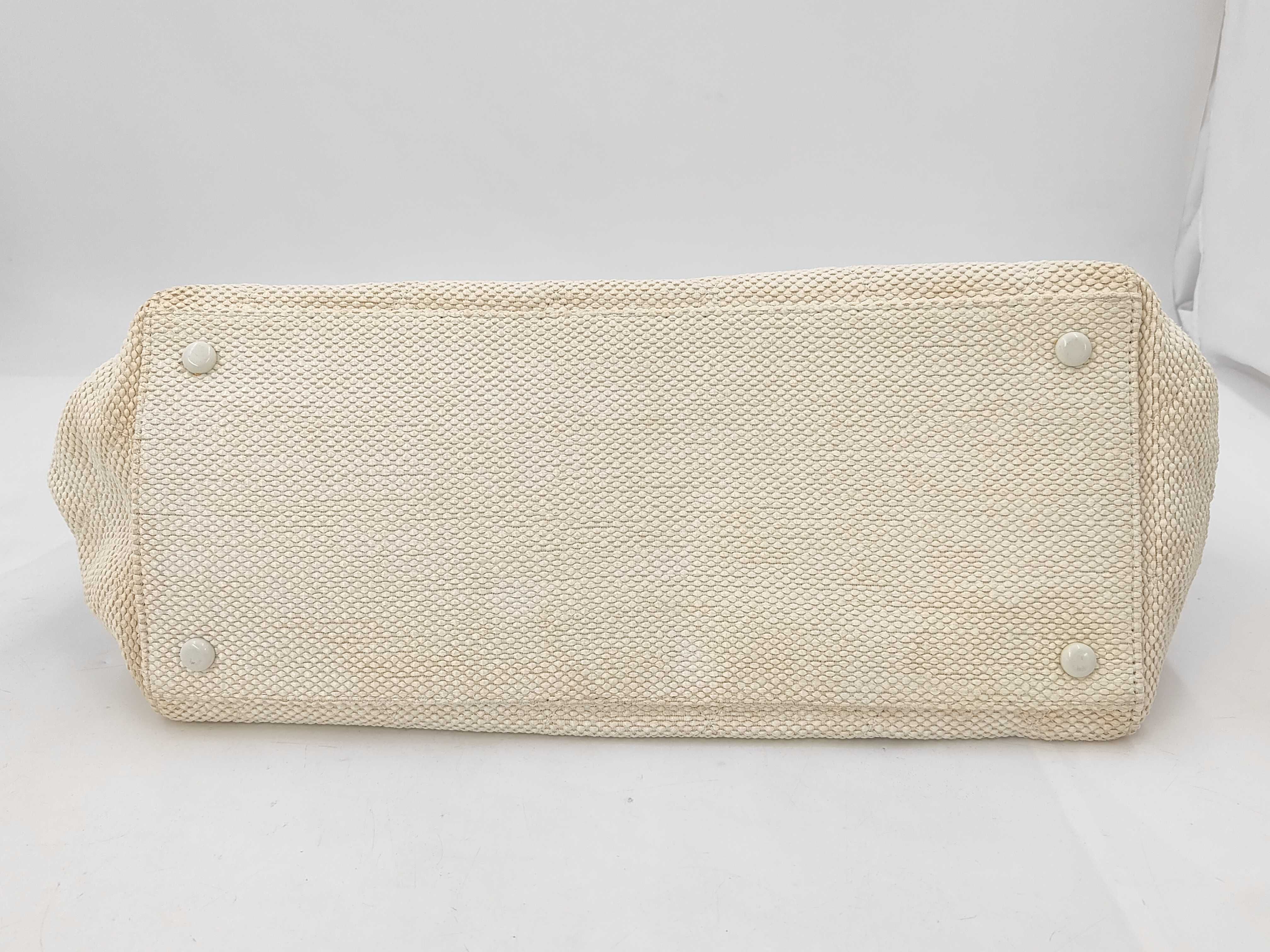 White Plastic Chain Tote Bag — view 7