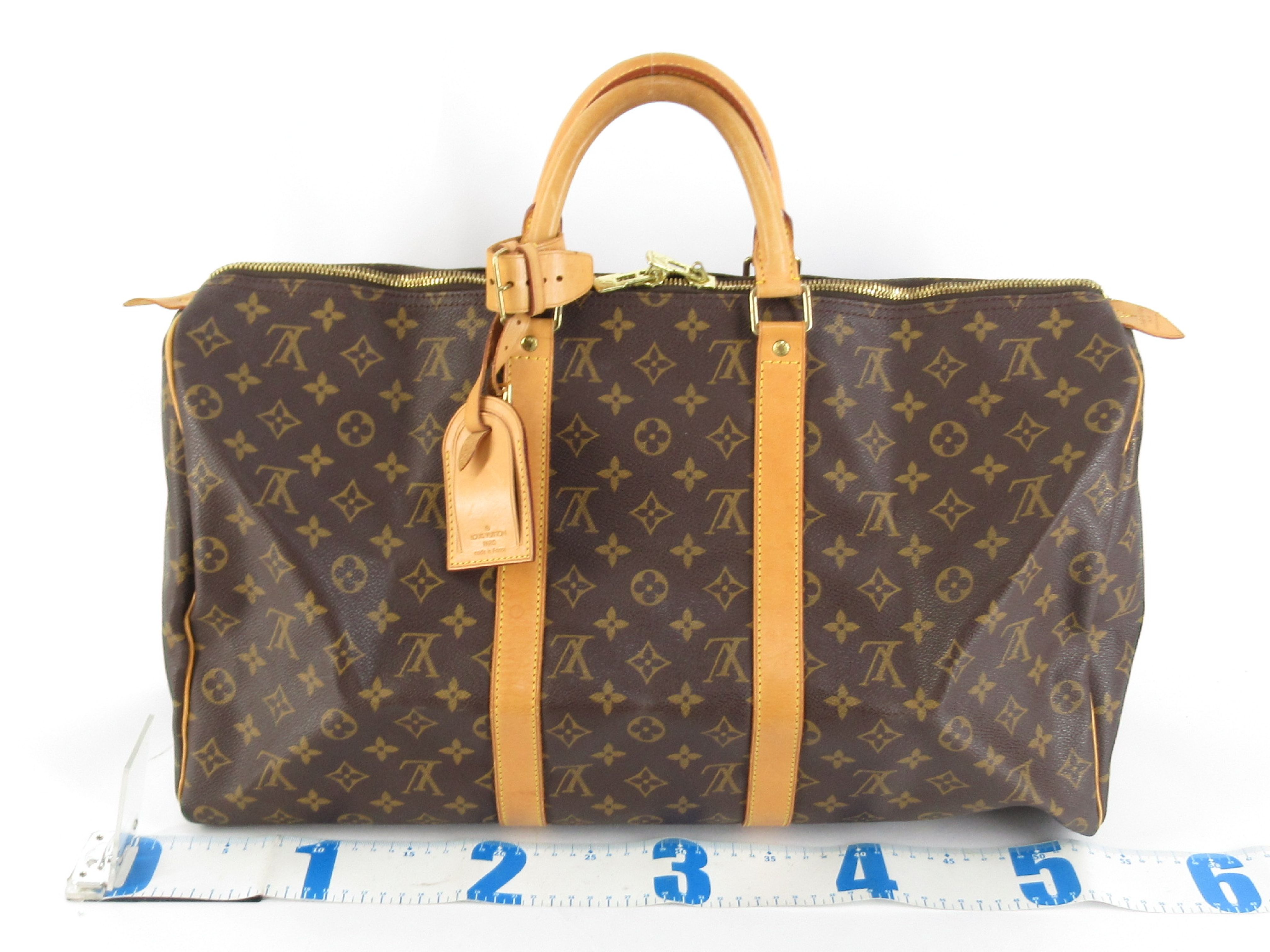 Monogram Keepall Bandoulière 50 M41416 FL0029 Boston Bag — view 2