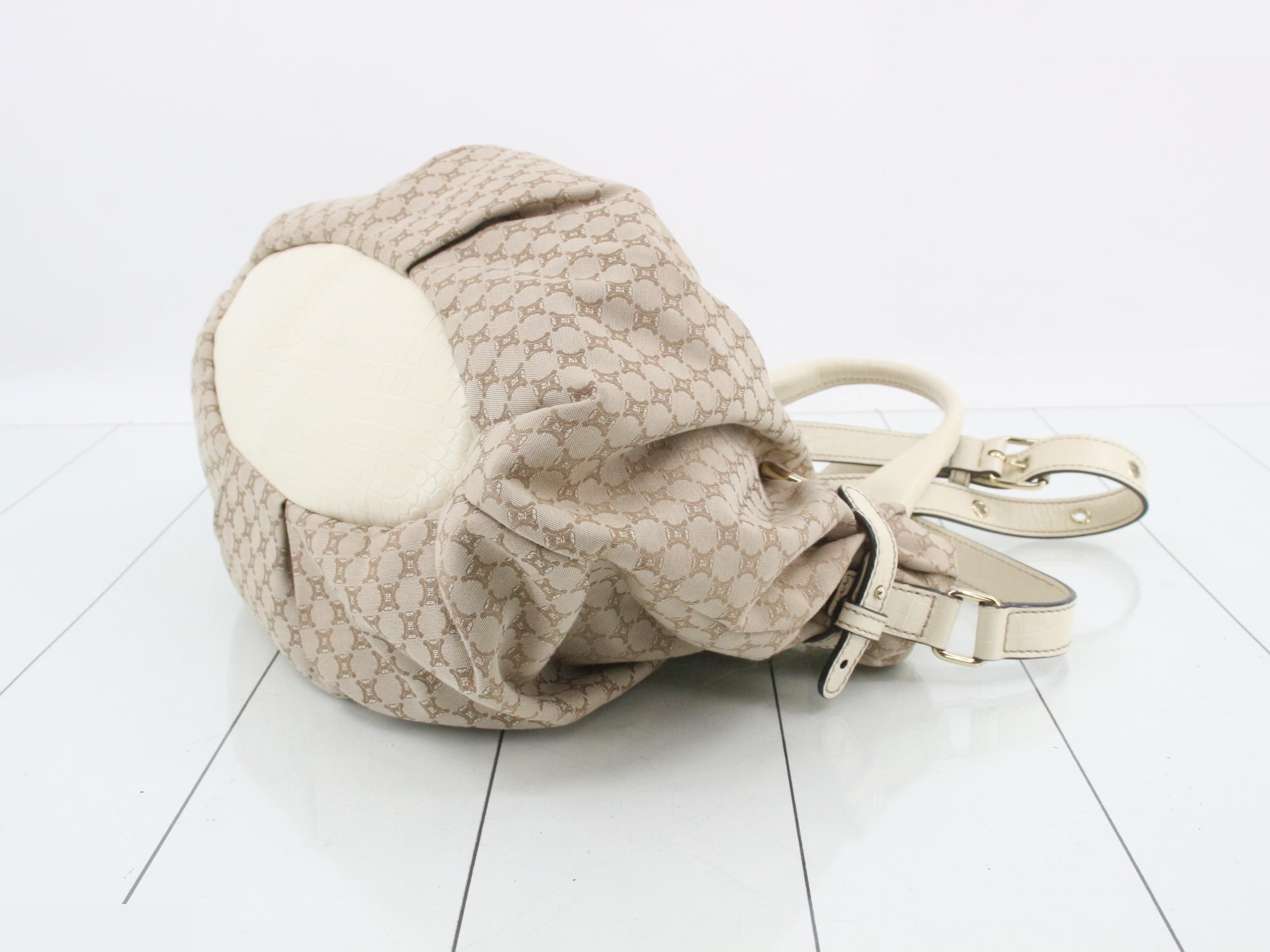 Macadam 2-Way Bag - Beige Leather Canvas — view 6