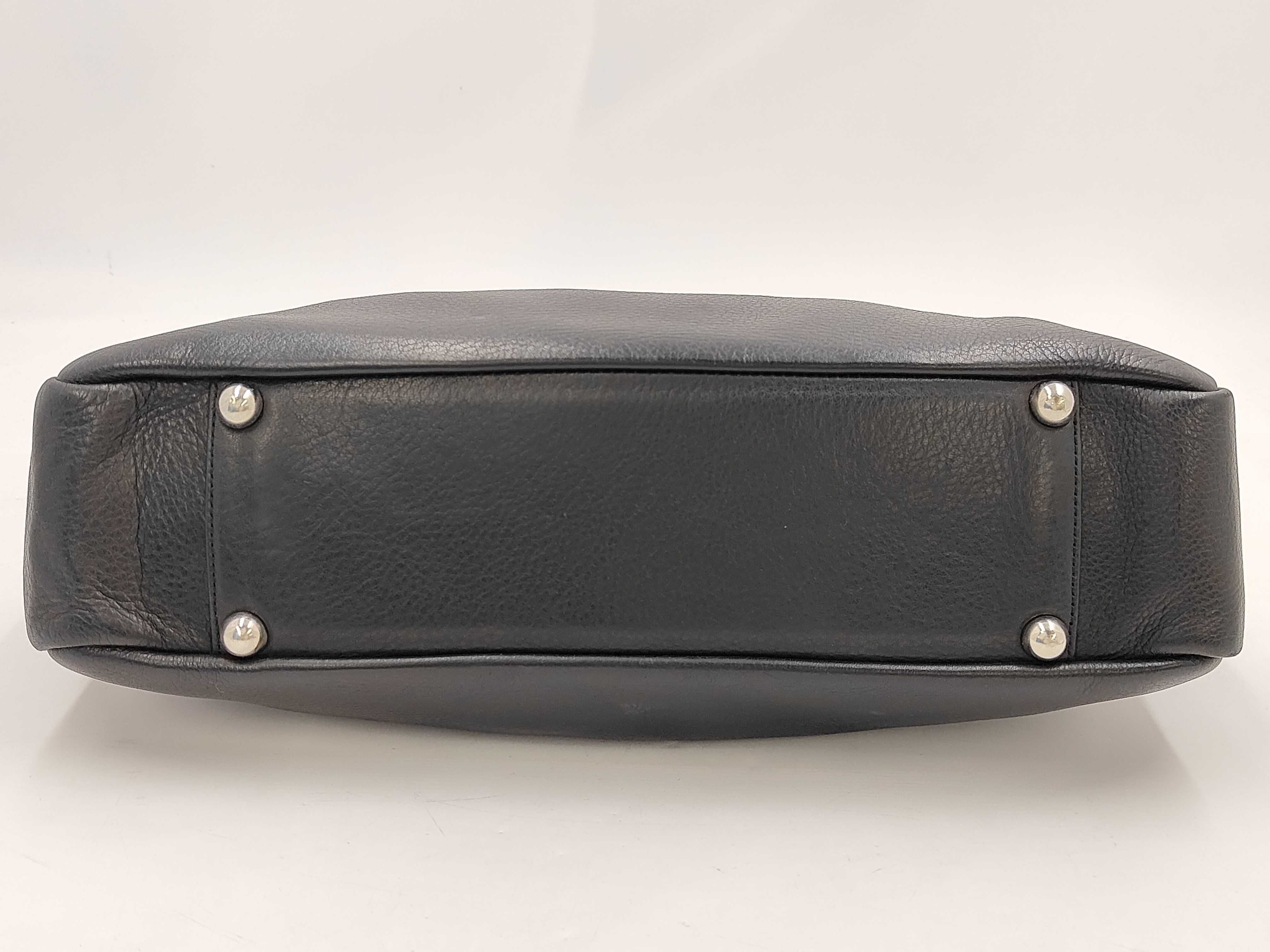 handbag, Cube design, Coco Mark, leather, black. — view 3