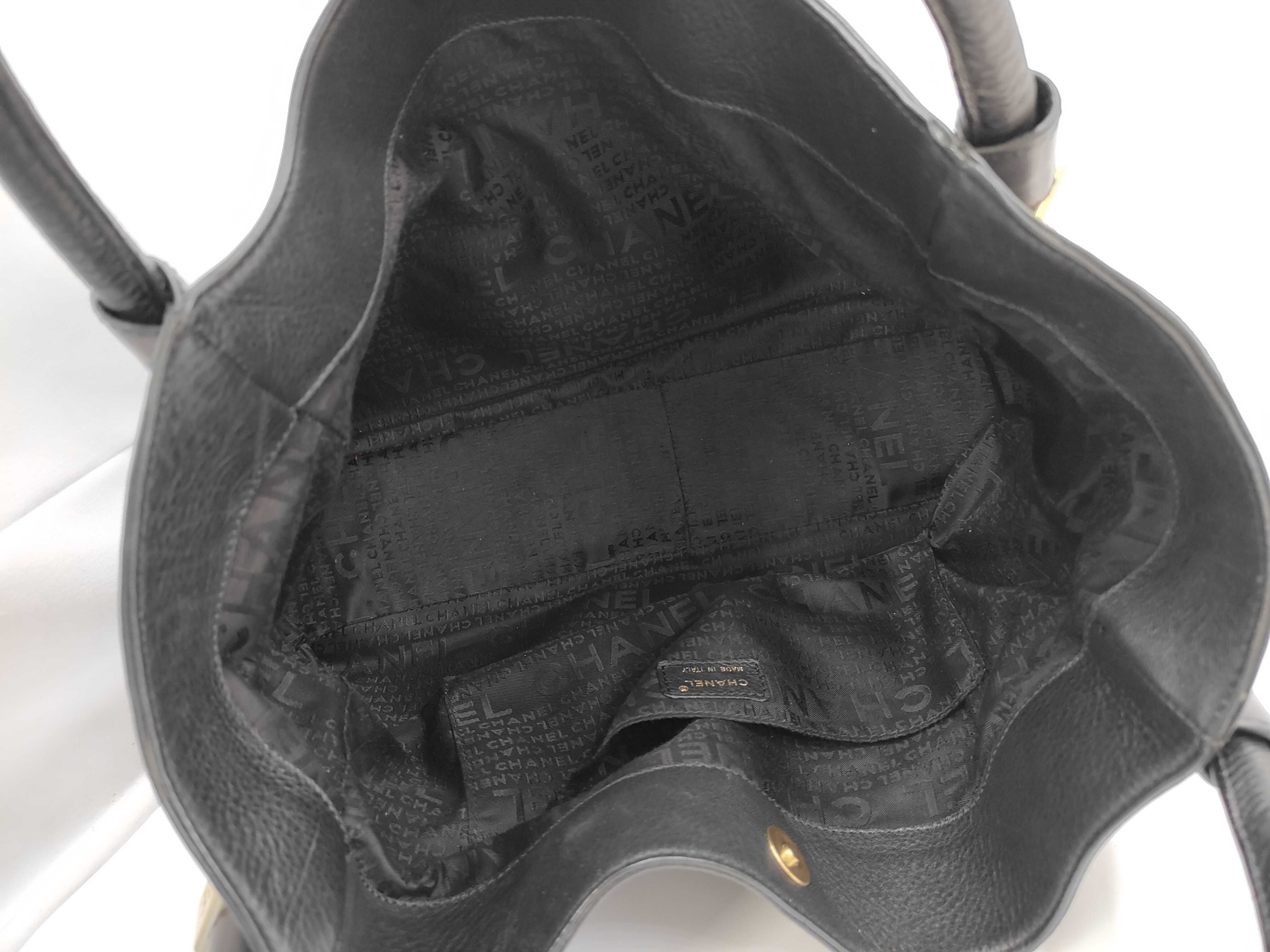 handbag, Cube design, Coco Mark, leather, black. — view 8