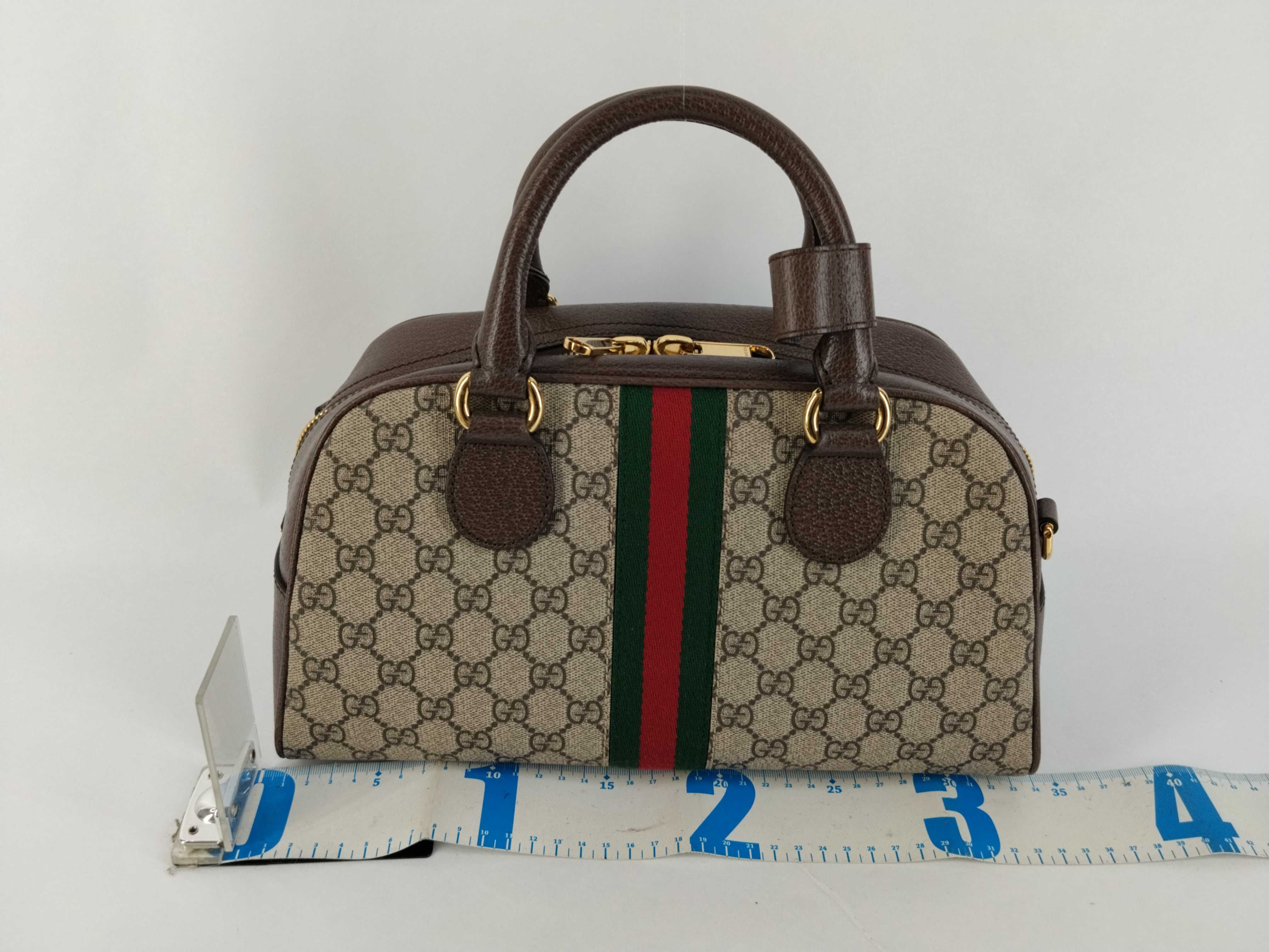 GG Supreme Bag OPHIDIA 724575 MEDIUM GG TOP HANDLE 2WAY Handbag — view 2