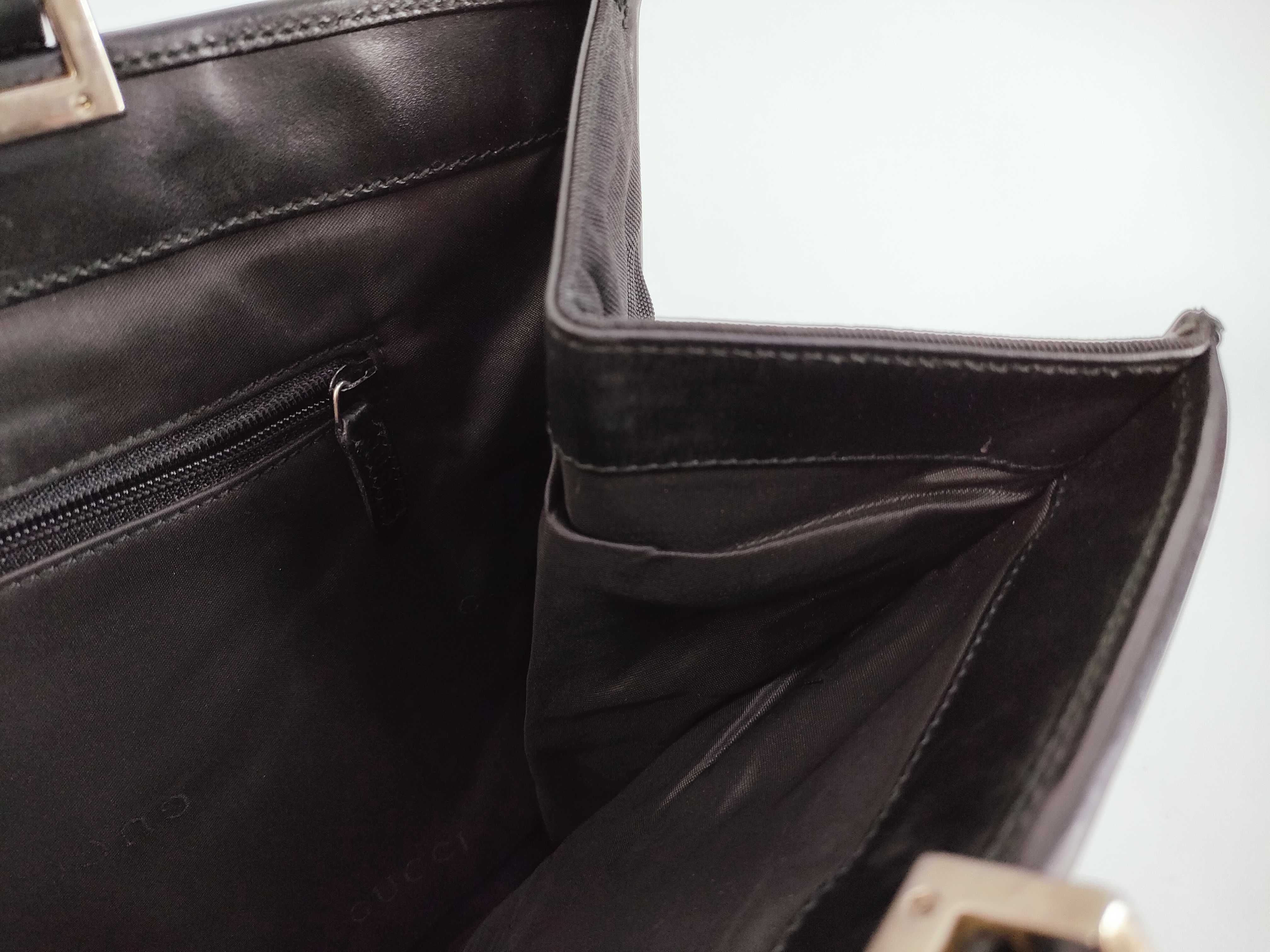 Nylon Tote Bag, Black Tote Bag — view 10