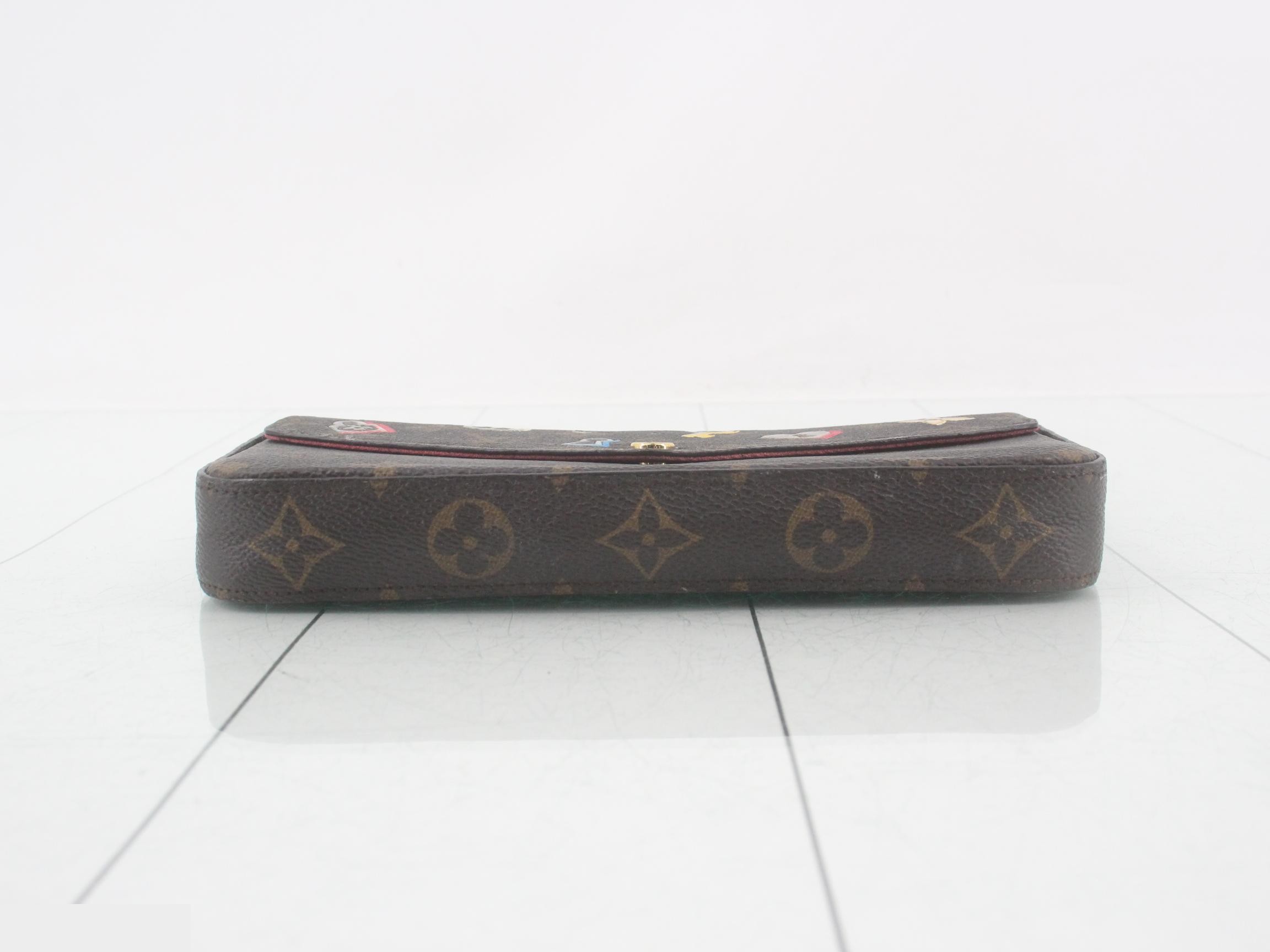 LV Monogram Shoulder Bag with Case — view 3