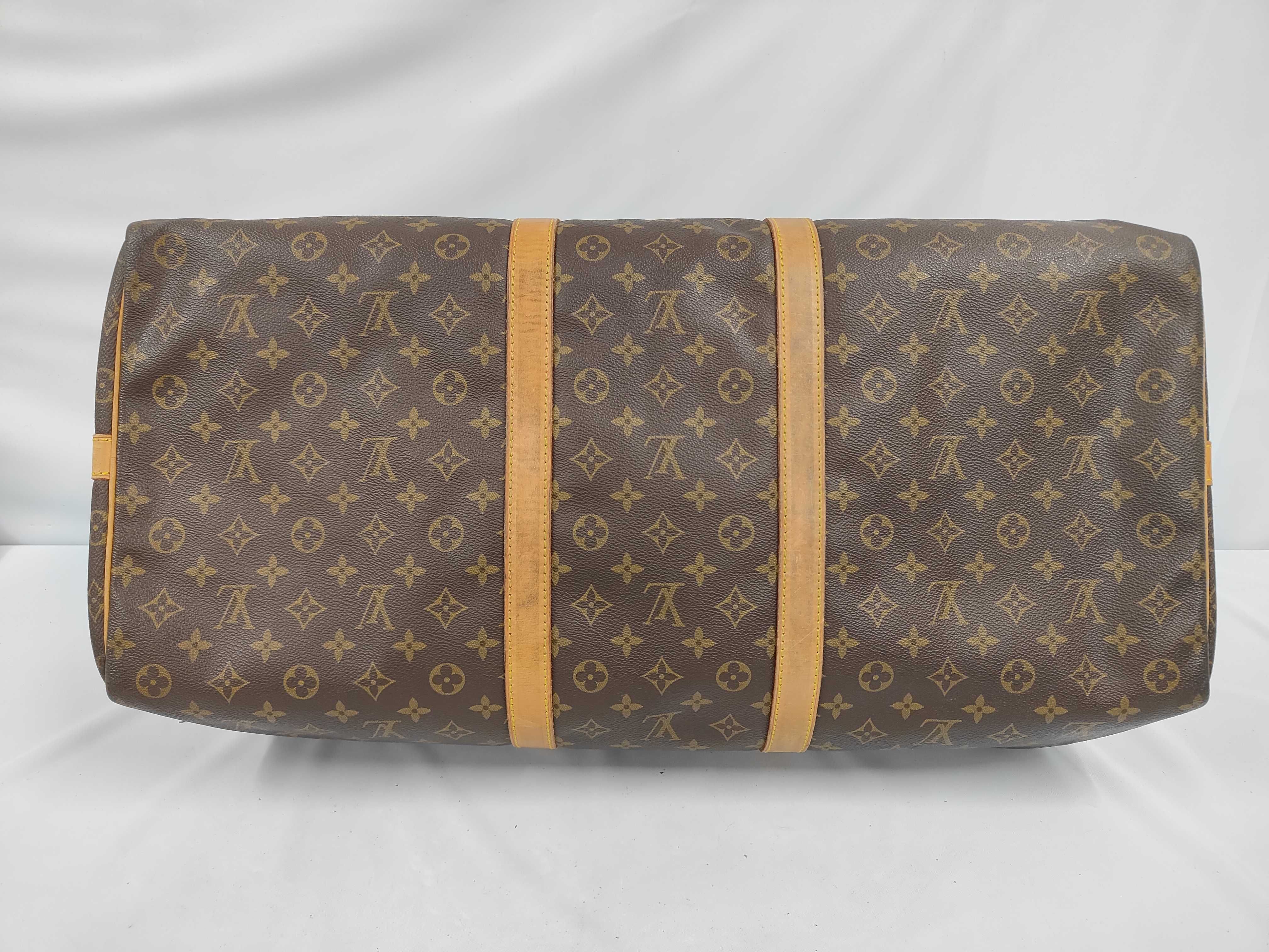 Monogram Keepall 60 Bandoulière Boston Bag — view 3