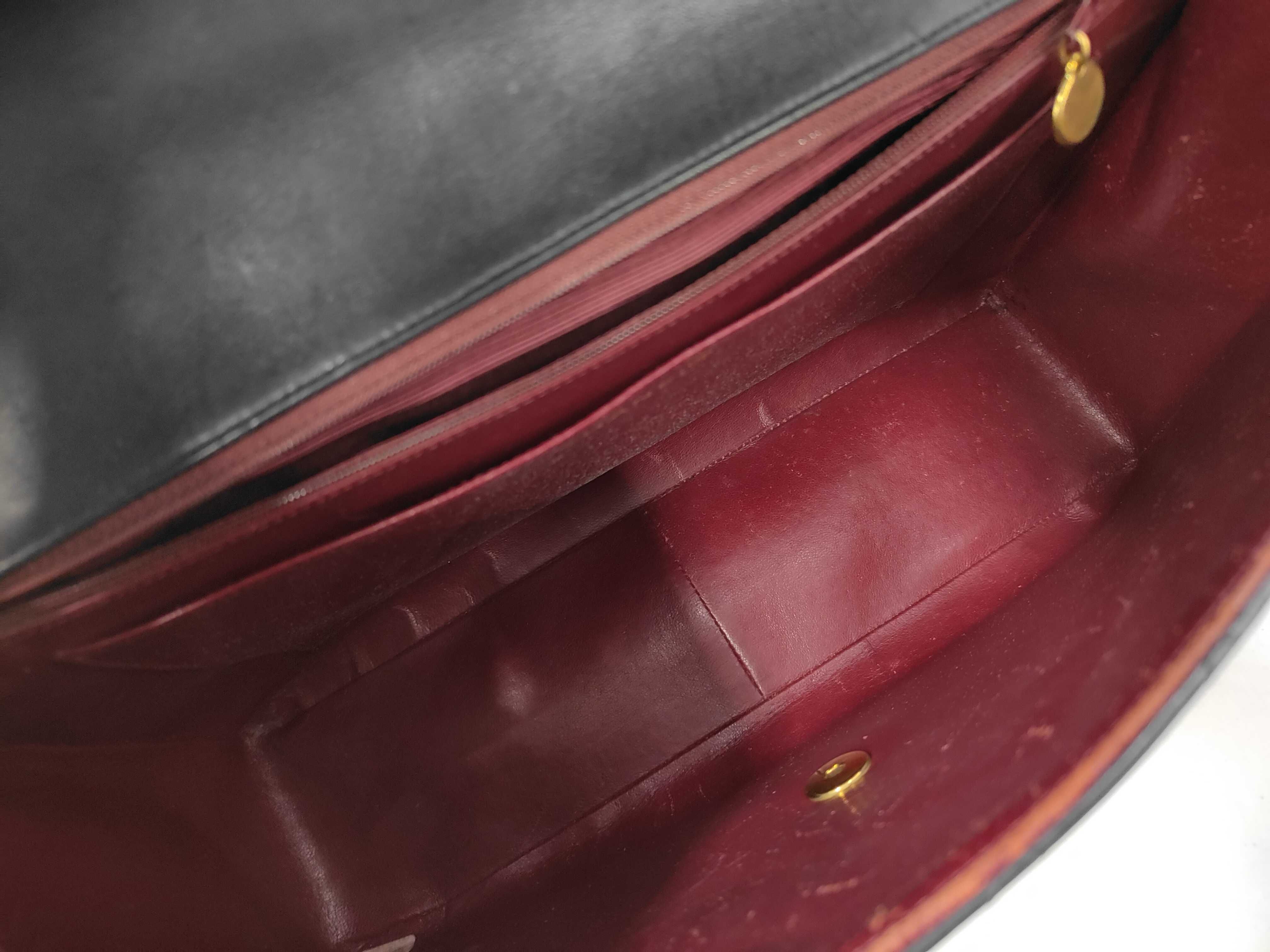 Lambskin Large Matelassé 34 Double Chain Shoulder Bag — view 9