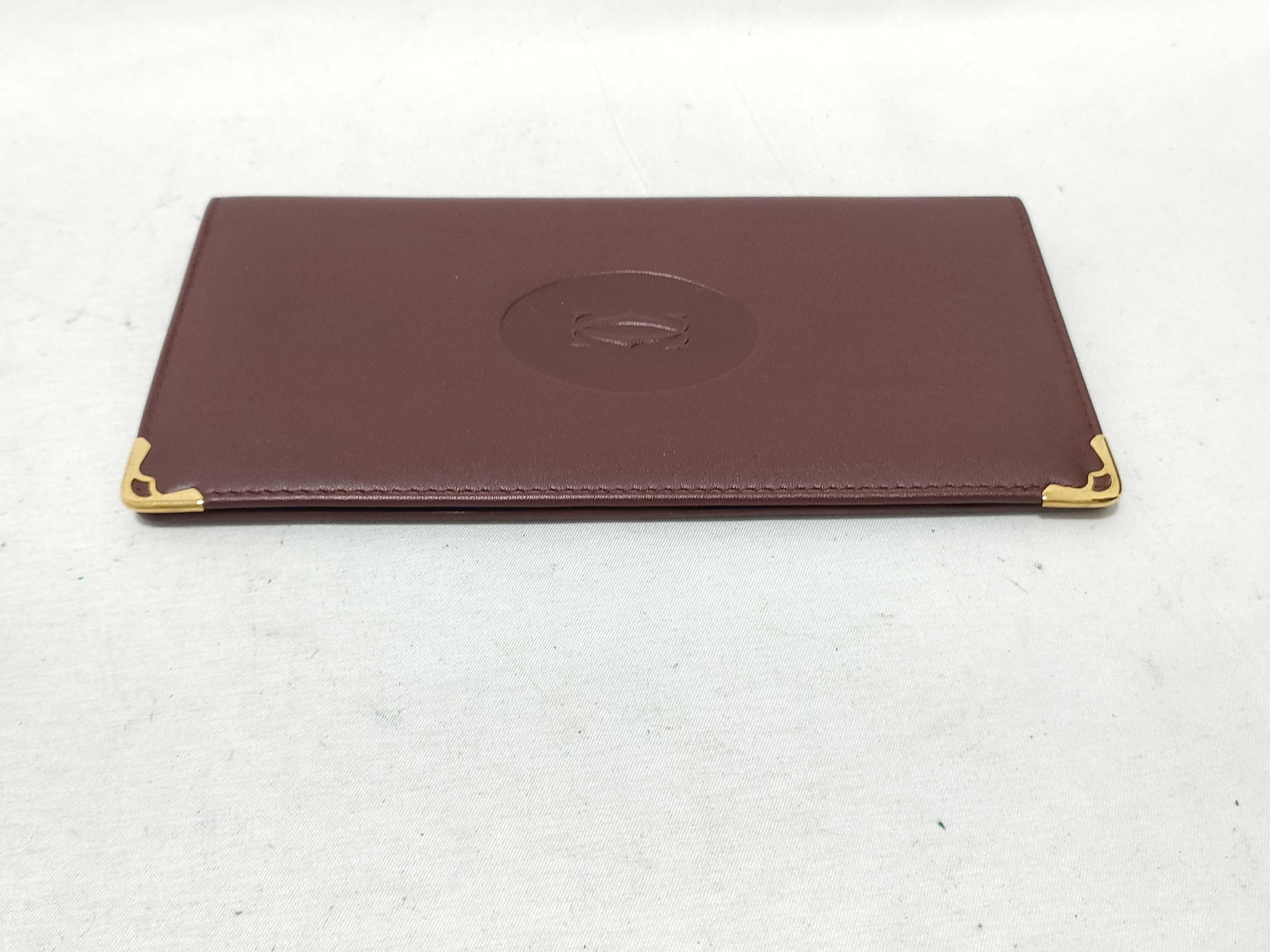 Must Line Leather Card Case/Billfold — view 3