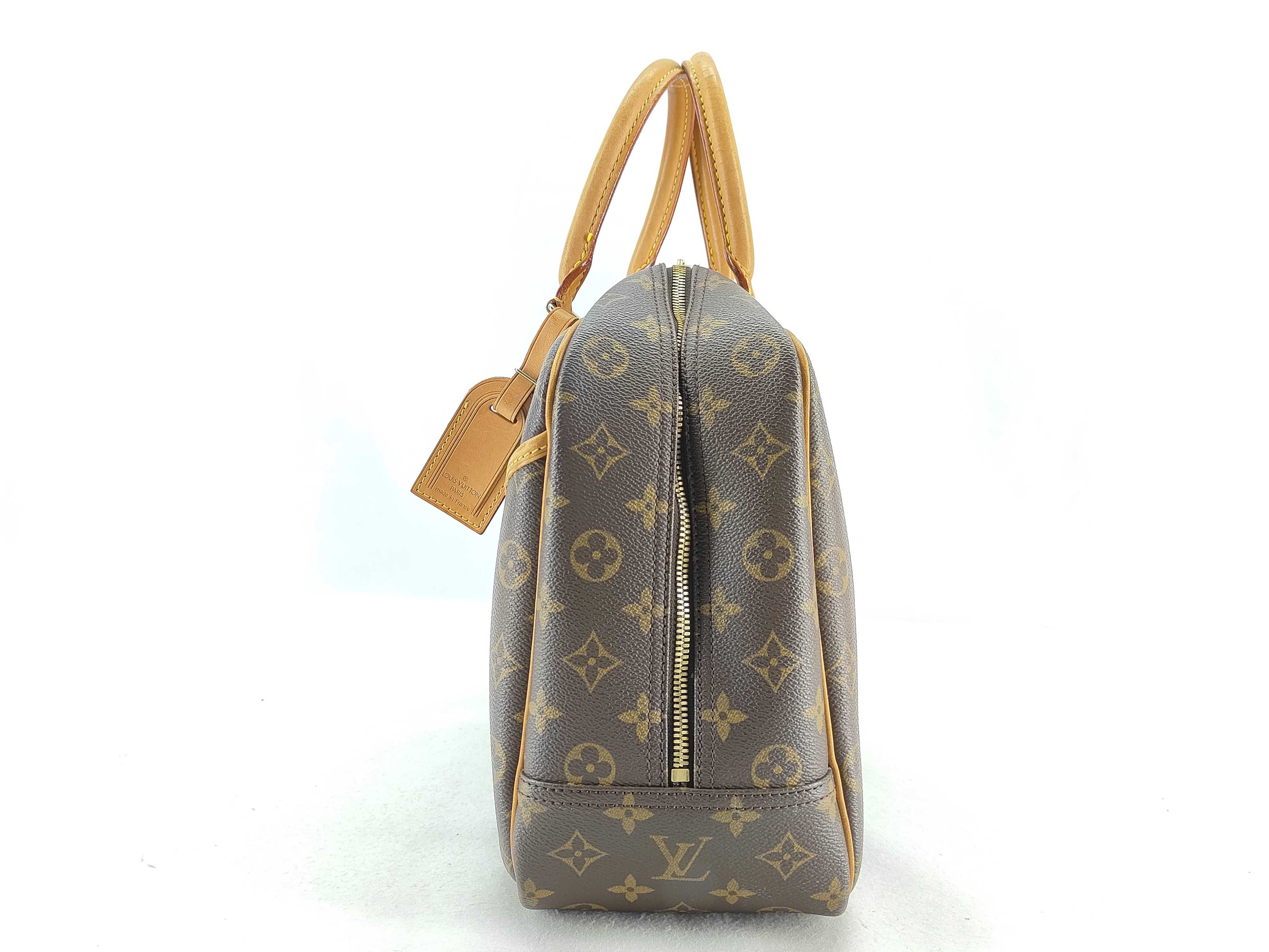 Monogram Deauville M47270 Brown Handbag (Serial Number Unknown) — view 3