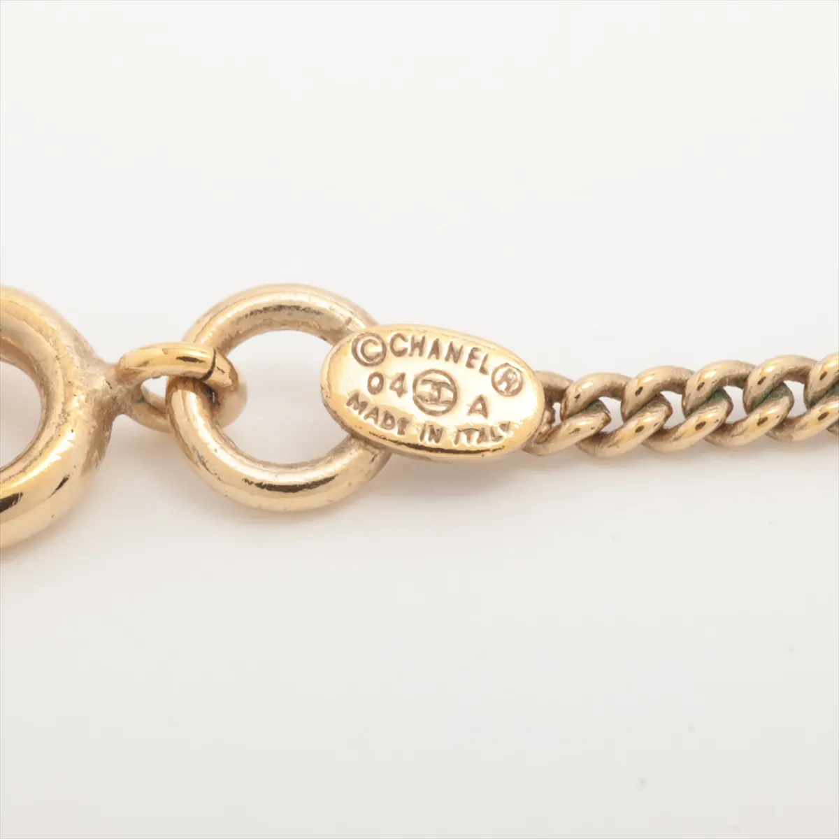 Coco Mark 04A Necklace GP Gold x Pink — view 4