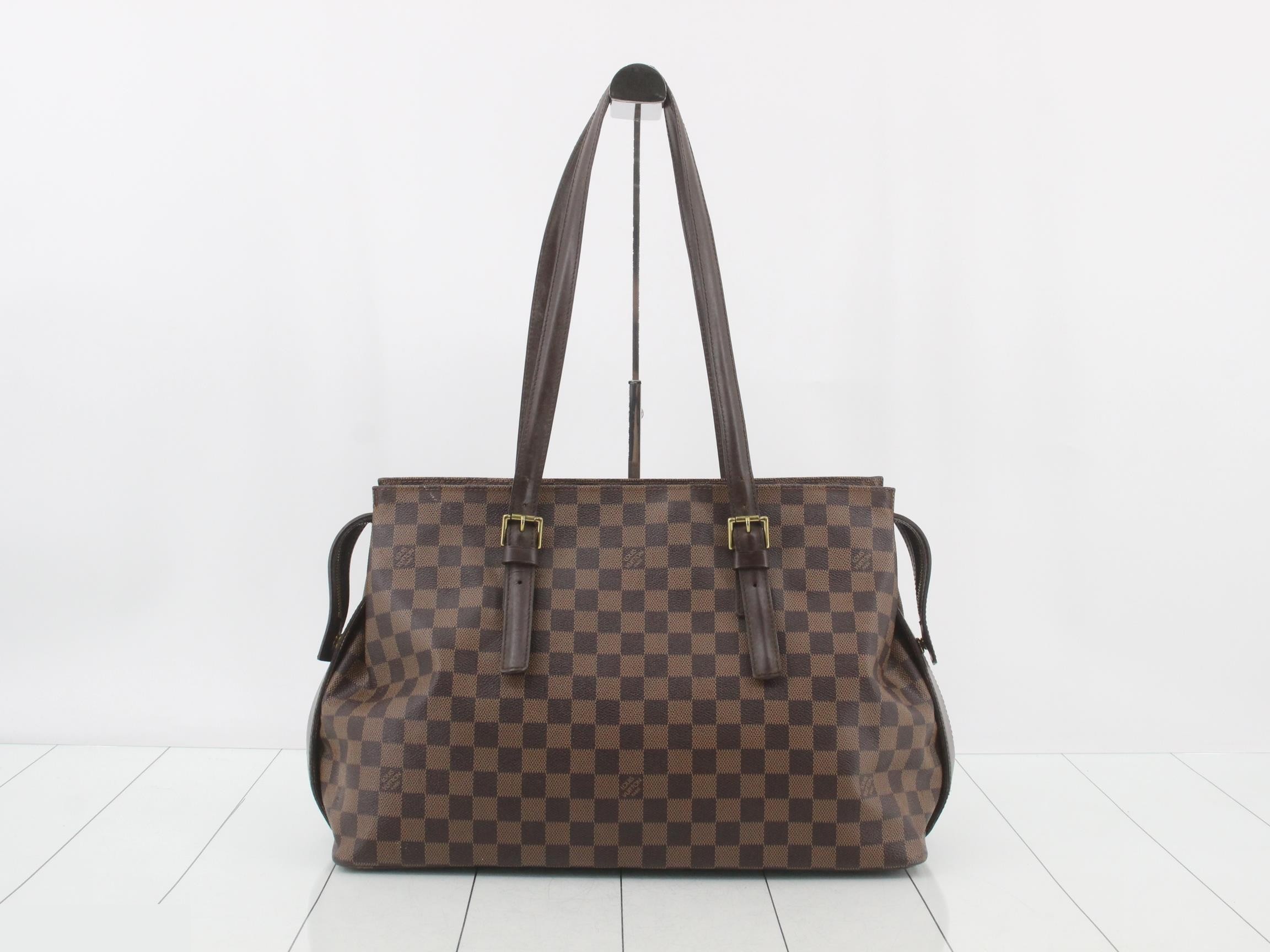 Damier Chelsea Shoulder Tote Bag — view 2