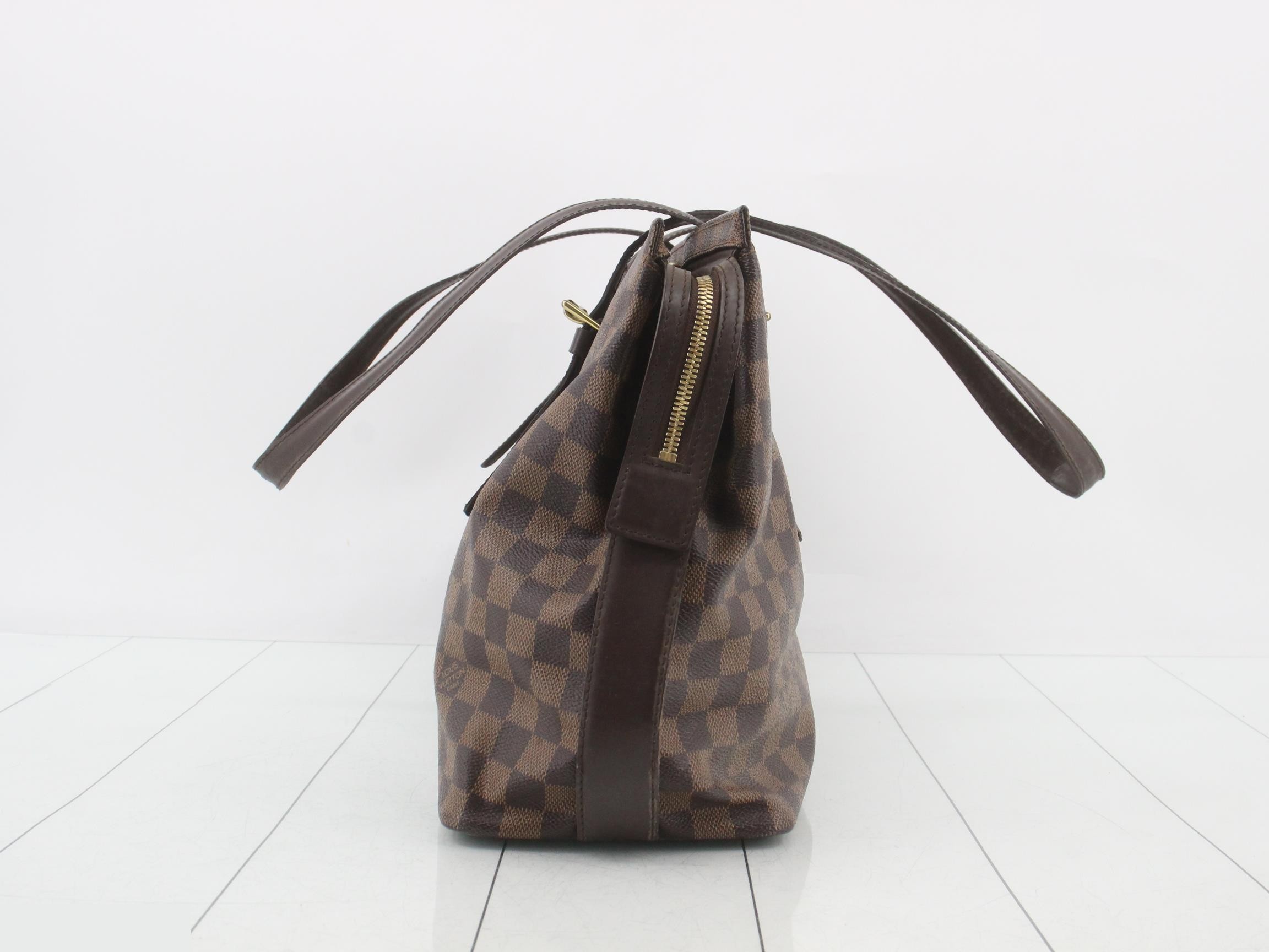 Damier Chelsea Shoulder Tote Bag — view 4