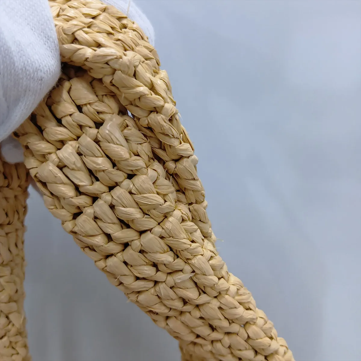 Rive Gauche 688864 Raffia Tote Bag Beige — view 11