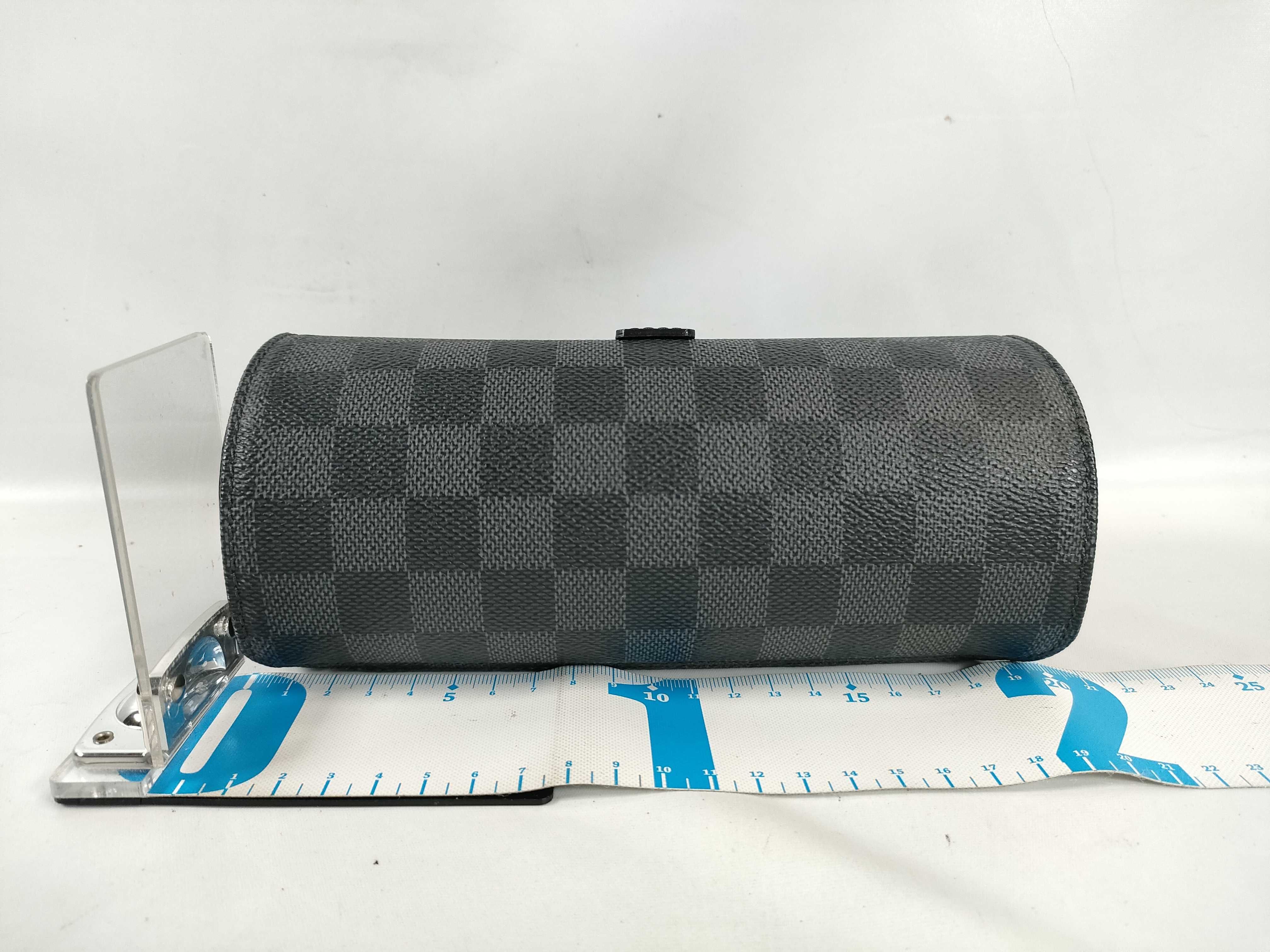 Damier Graphite Montres Pouch — view 2
