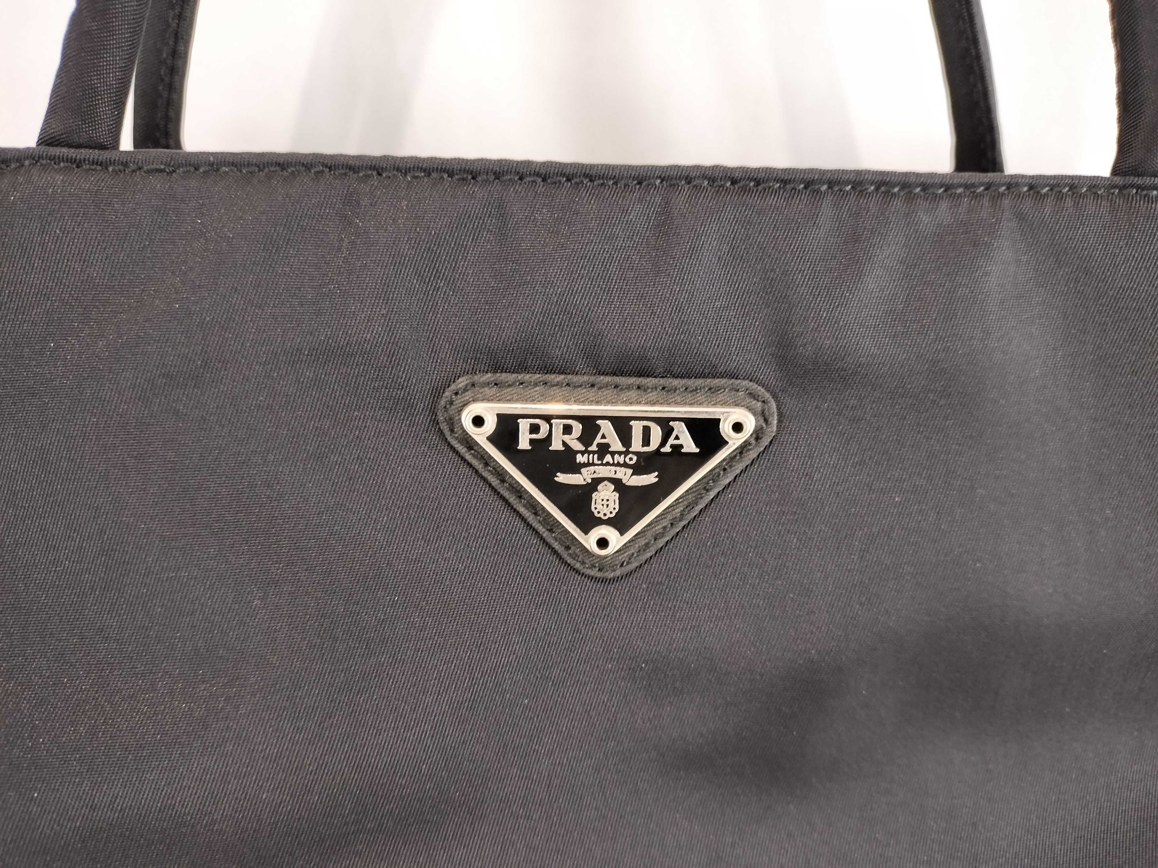 Triangle Logo Trapezoid Handbag — view 2