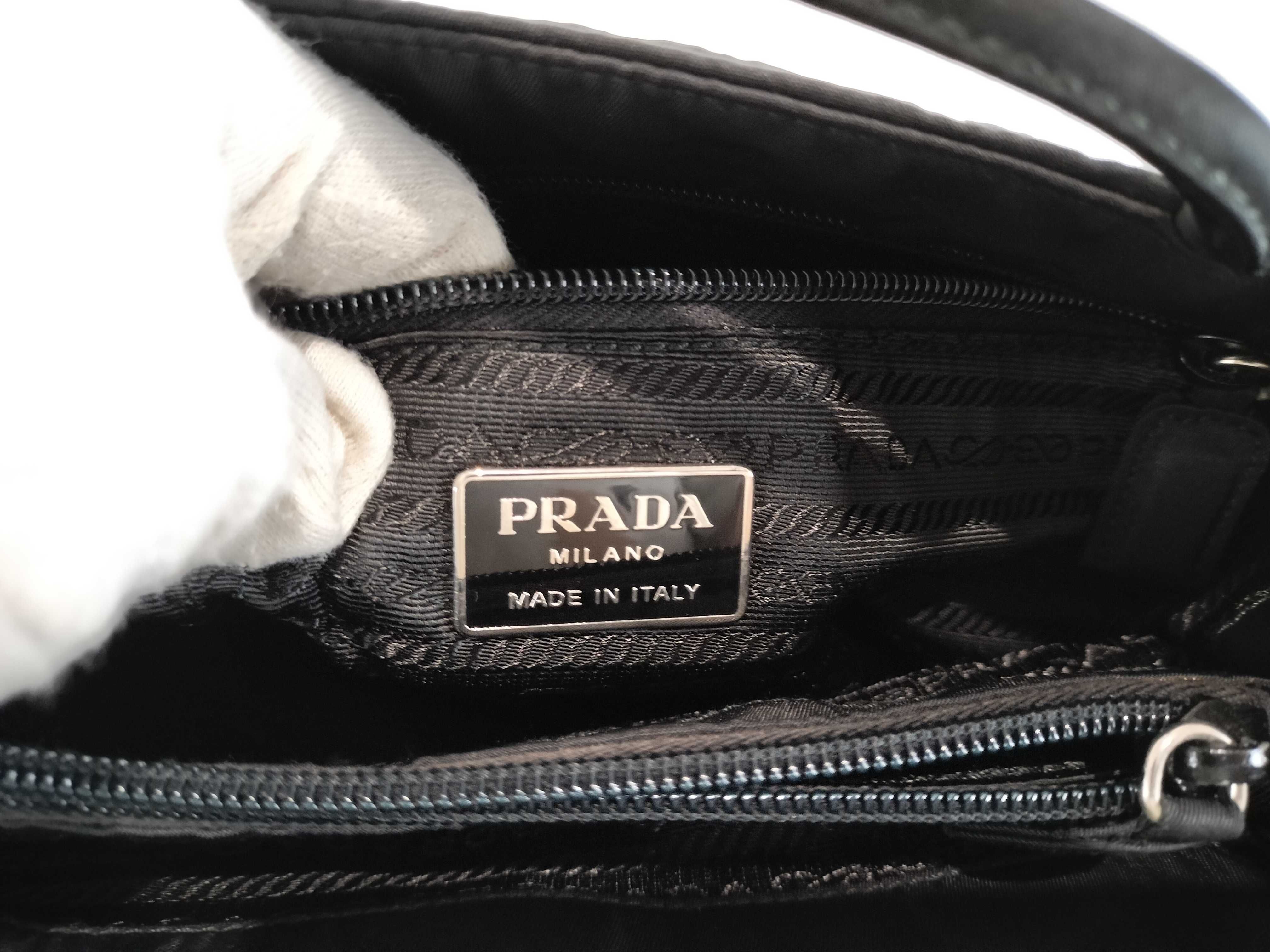 Triangle Logo Trapezoid Handbag — view 11