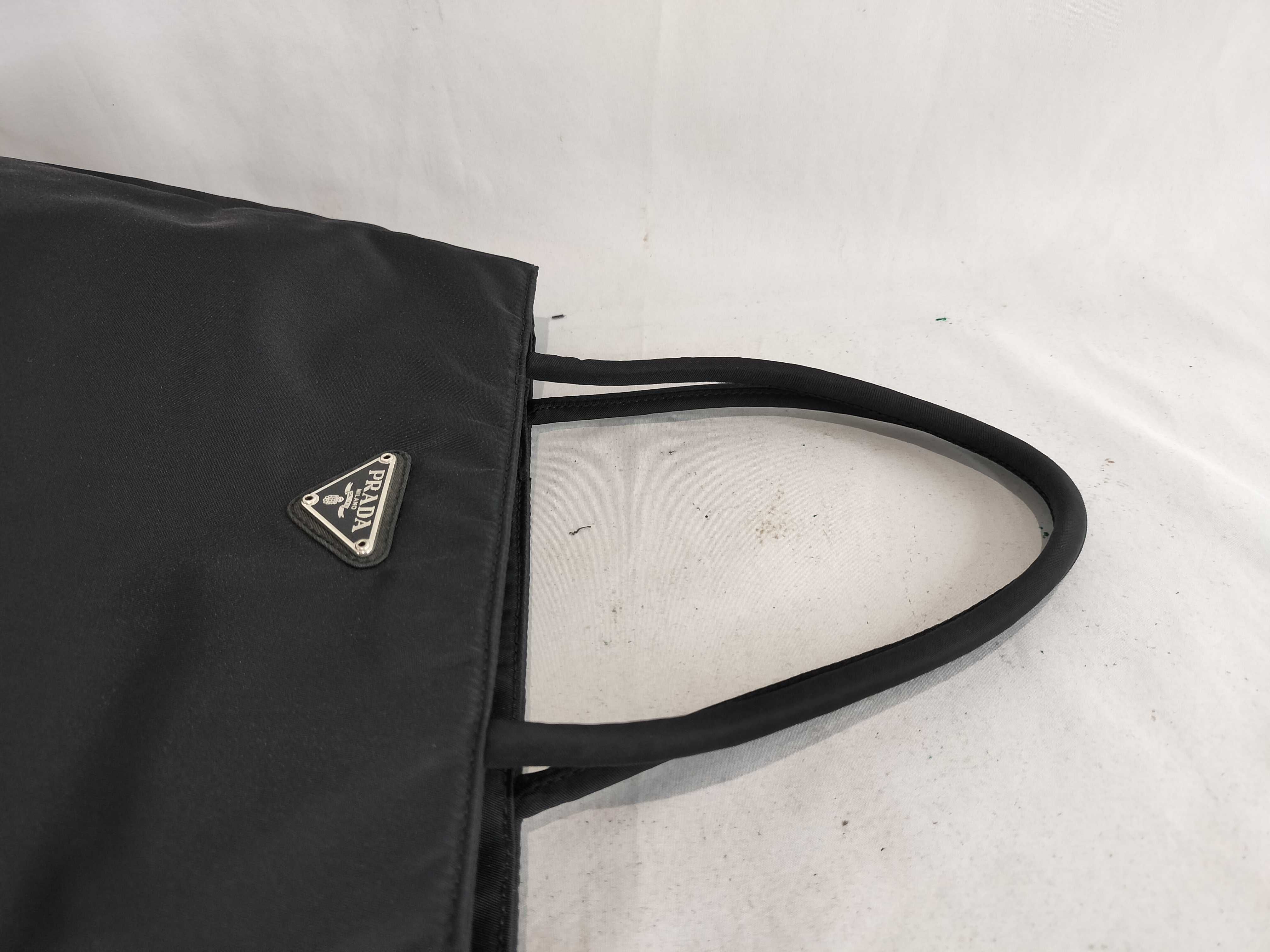 Triangle Logo Trapezoid Handbag — view 4