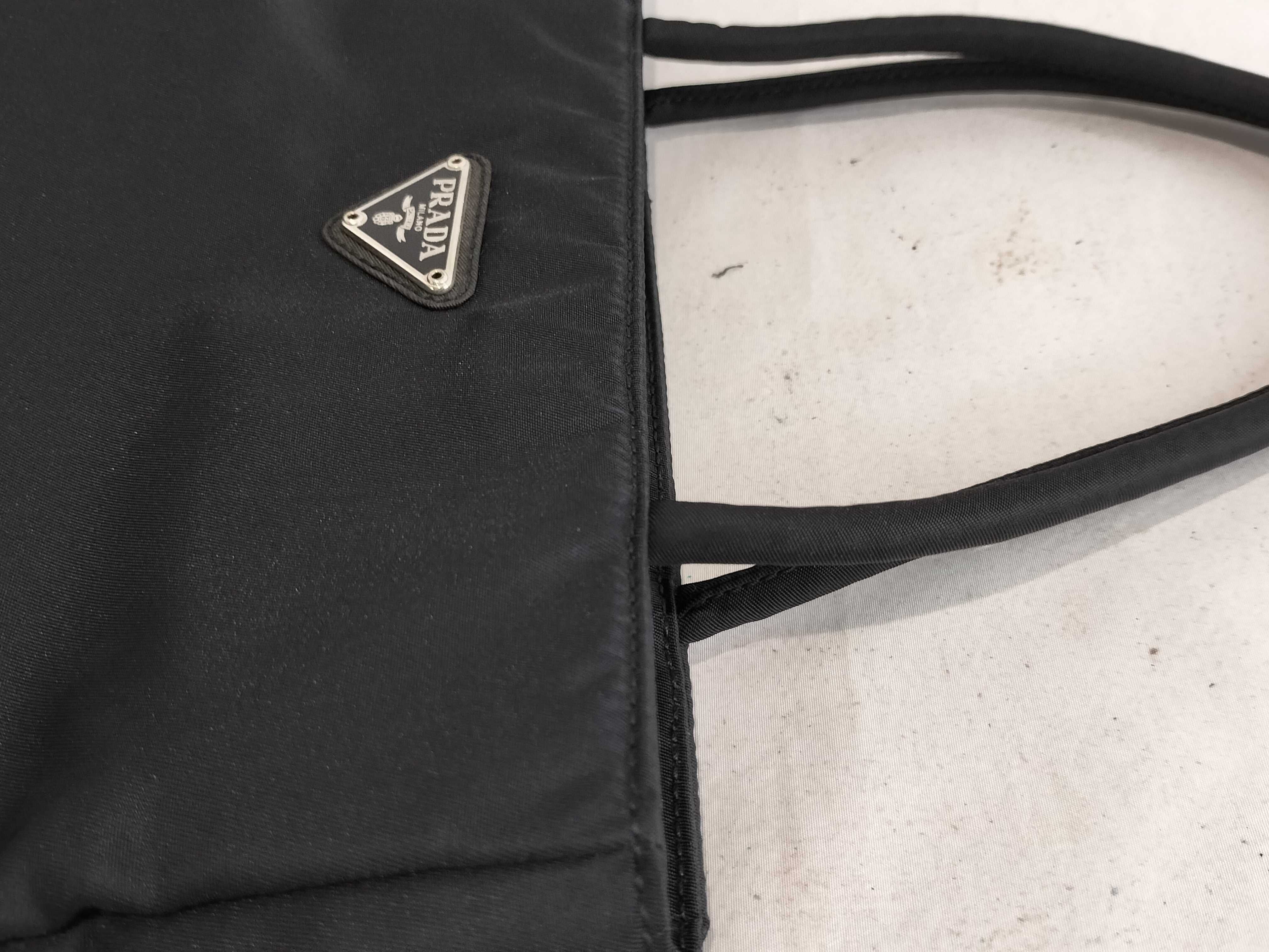 Triangle Logo Trapezoid Handbag — view 6