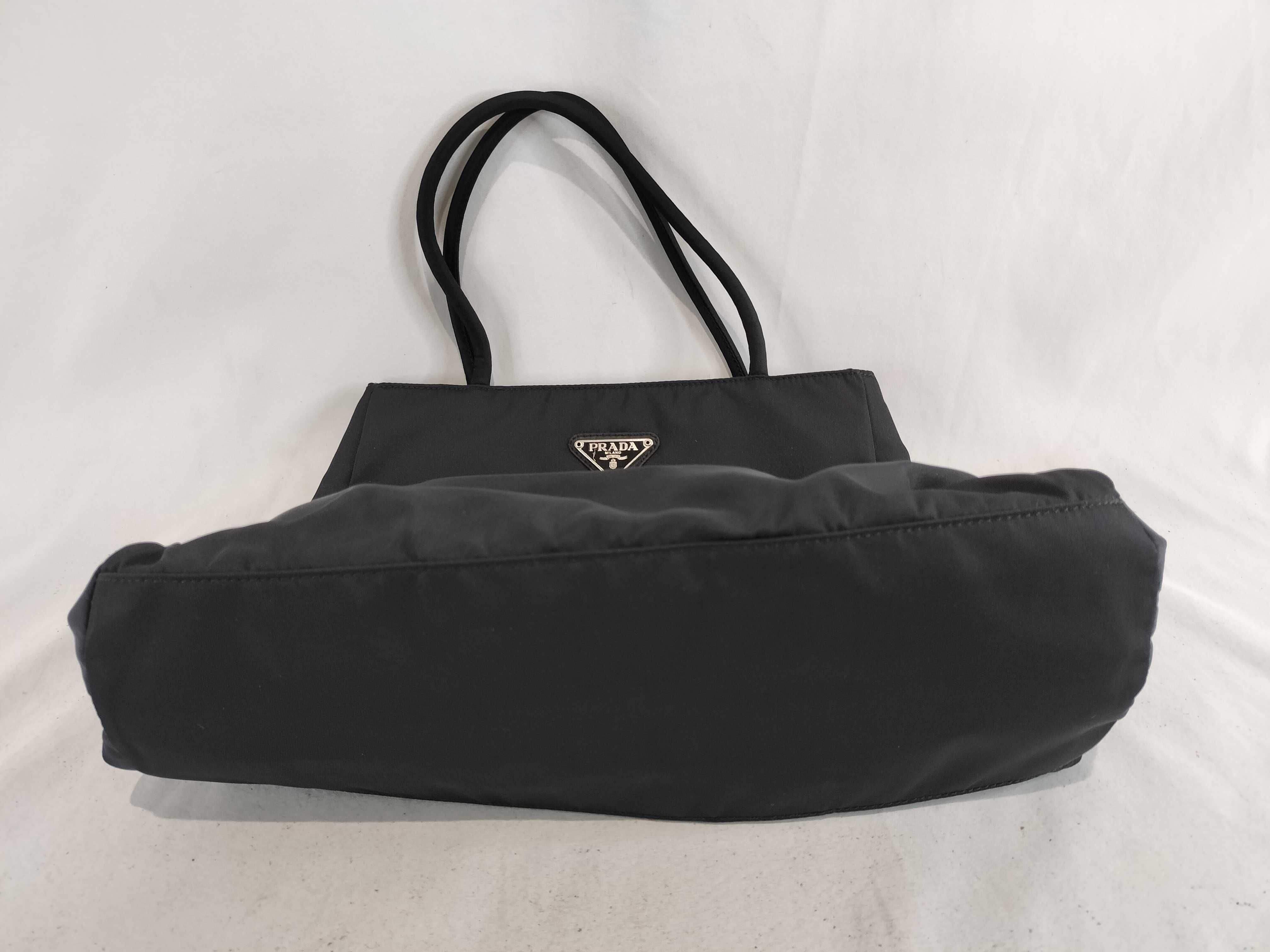 Triangle Logo Trapezoid Handbag — view 8