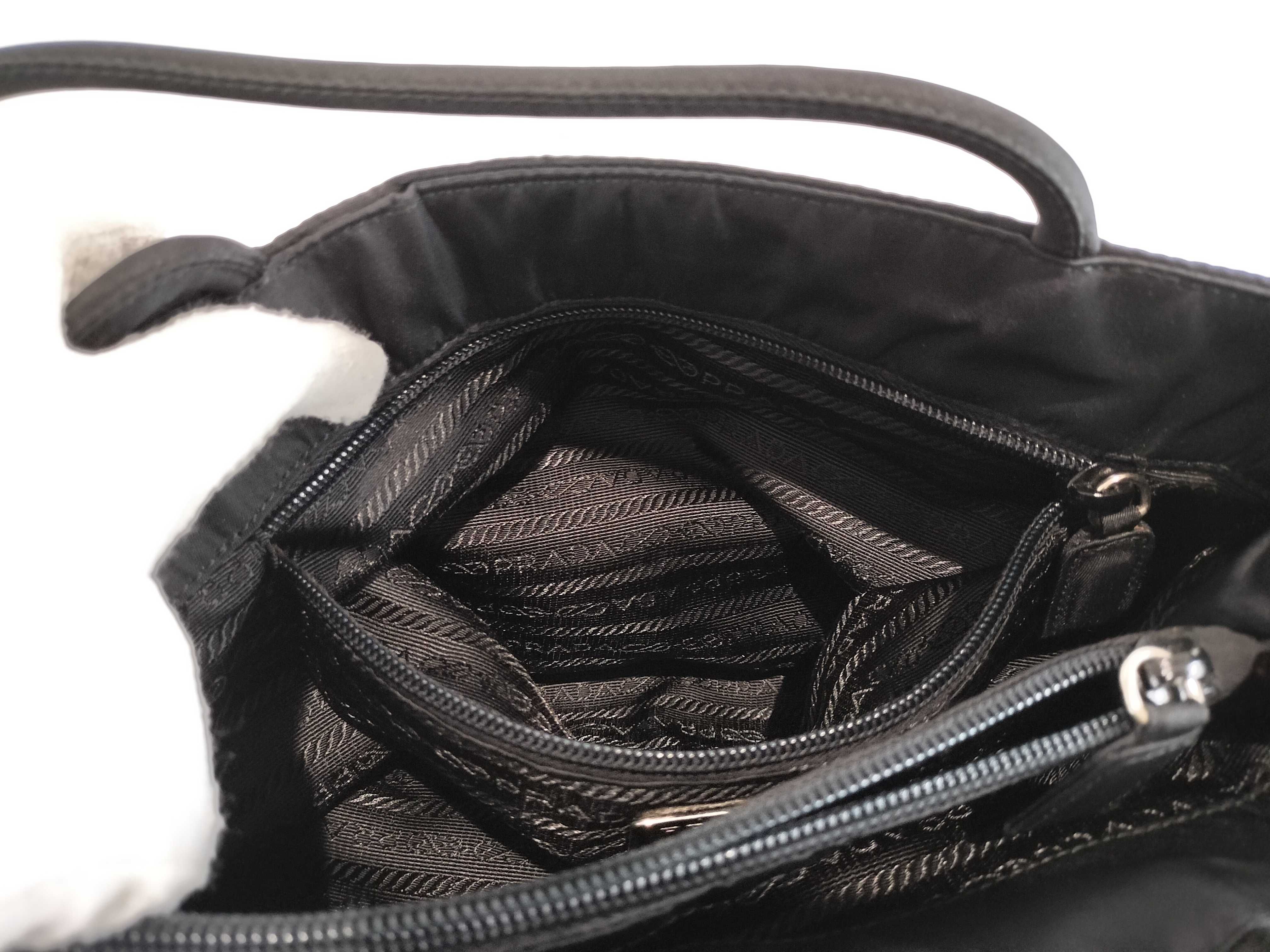 Triangle Logo Trapezoid Handbag — view 10