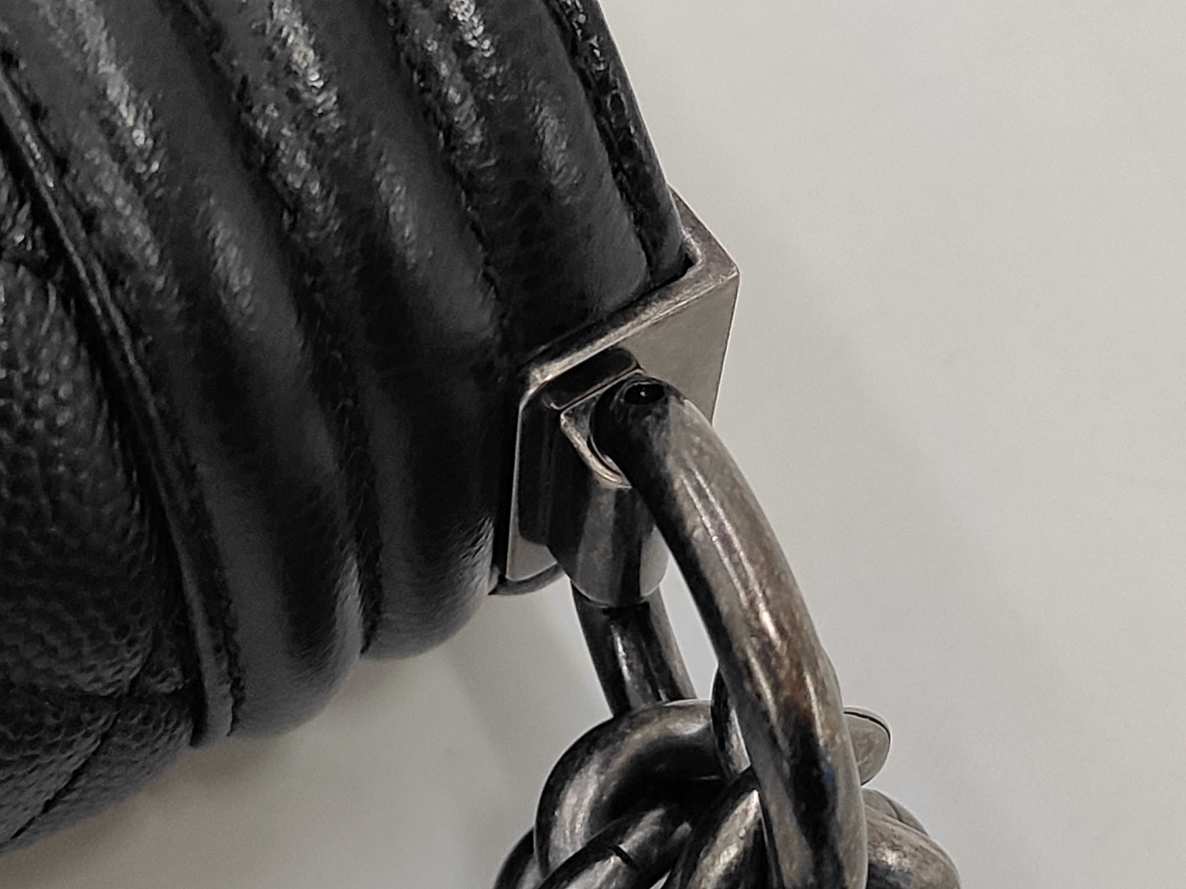 Boy Chanel Caviar Matelassé Plate Shoulder Bag — view 7