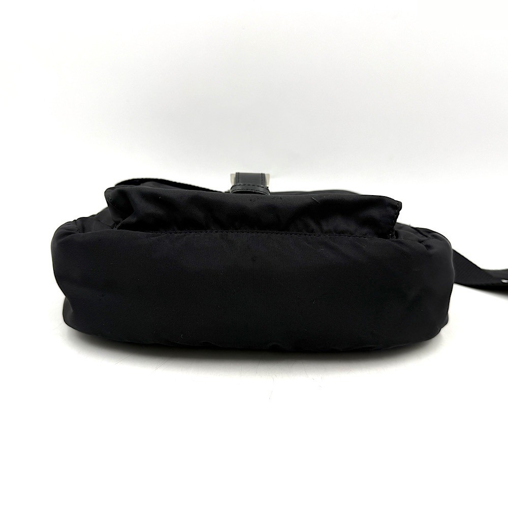 bag, shoulder bag, nylon, black — view 4