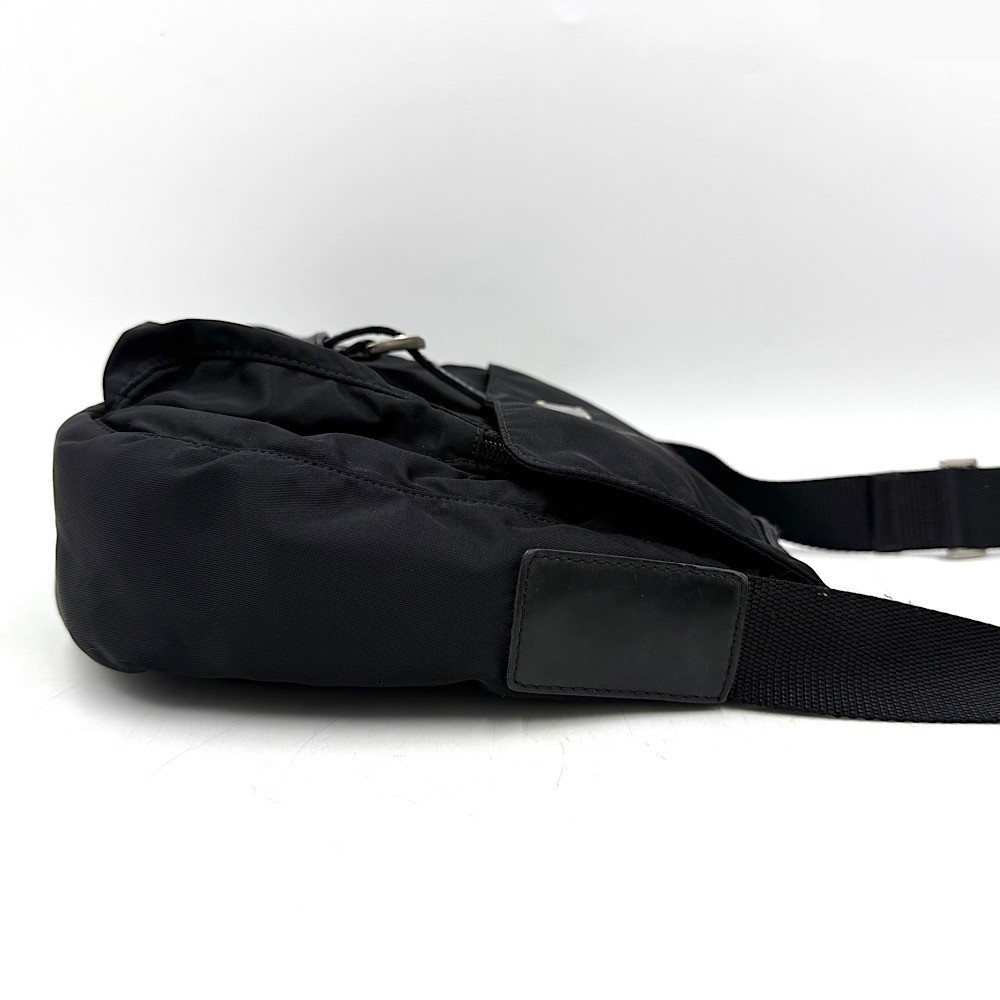 bag, shoulder bag, nylon, black — view 5