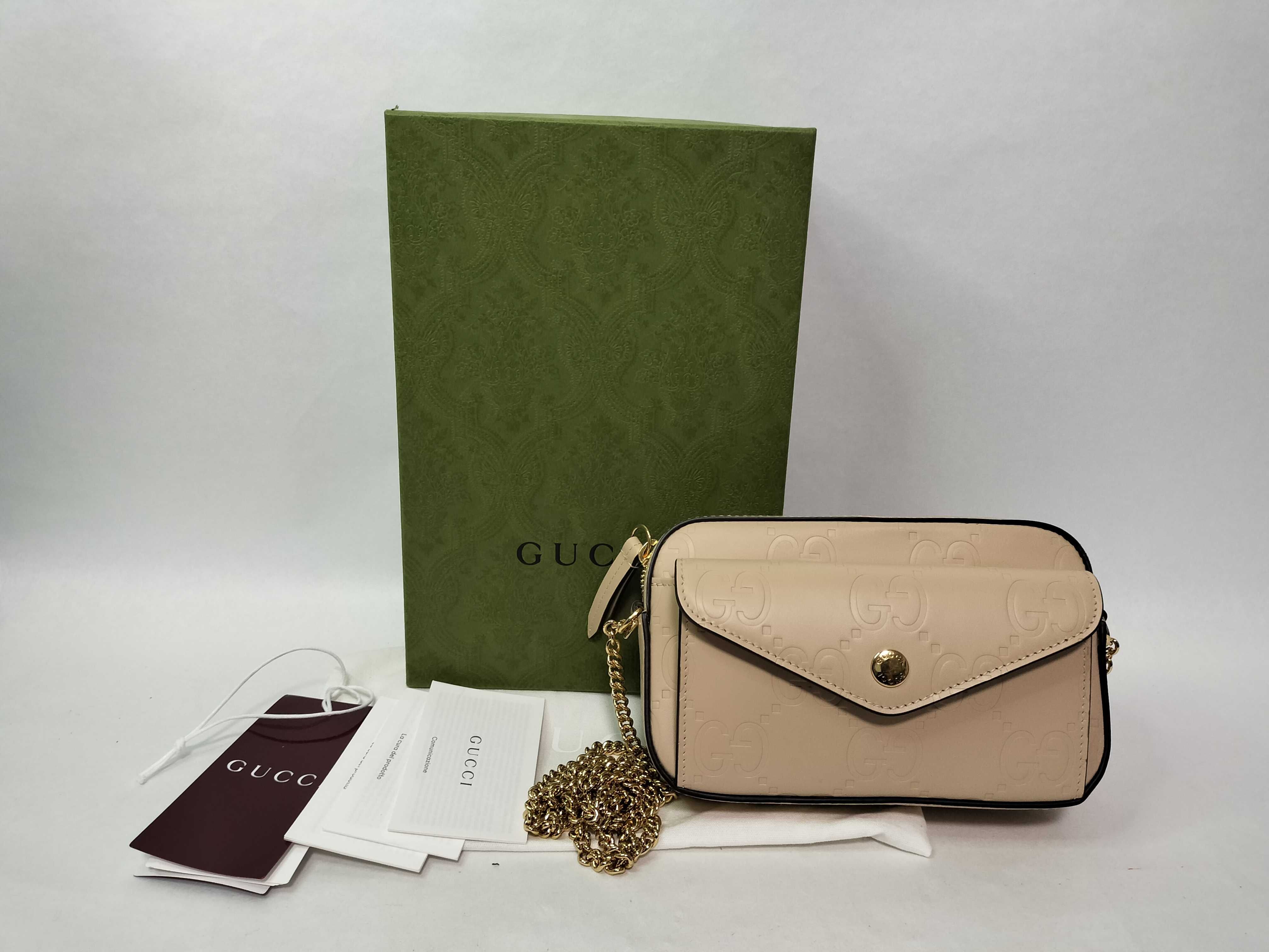 Guccissima Shoulder Bag with Box and Dust Bag