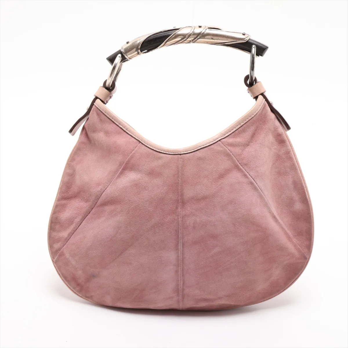 Mombasa Suede Handbag Pink — view 2