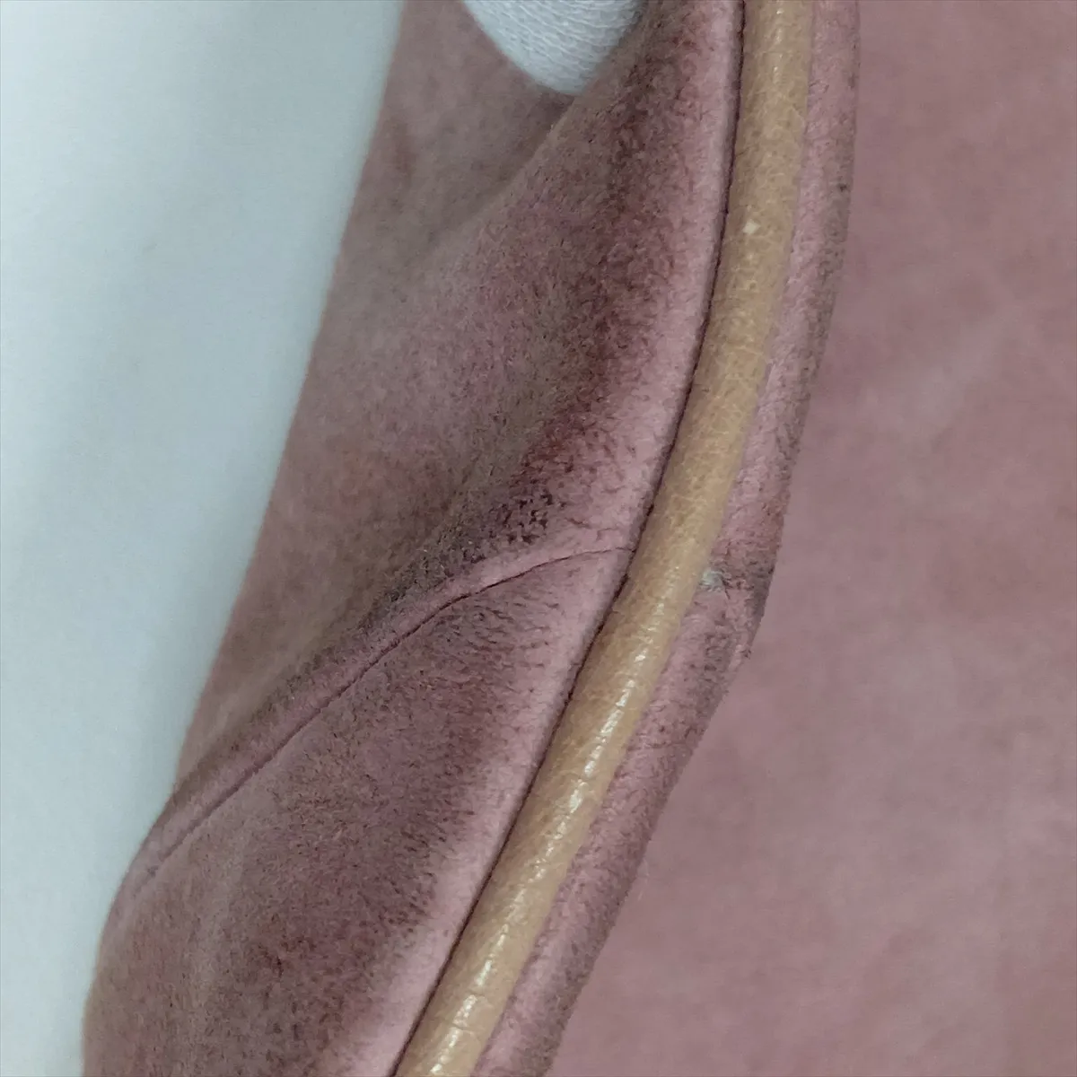 Mombasa Suede Handbag Pink — view 11