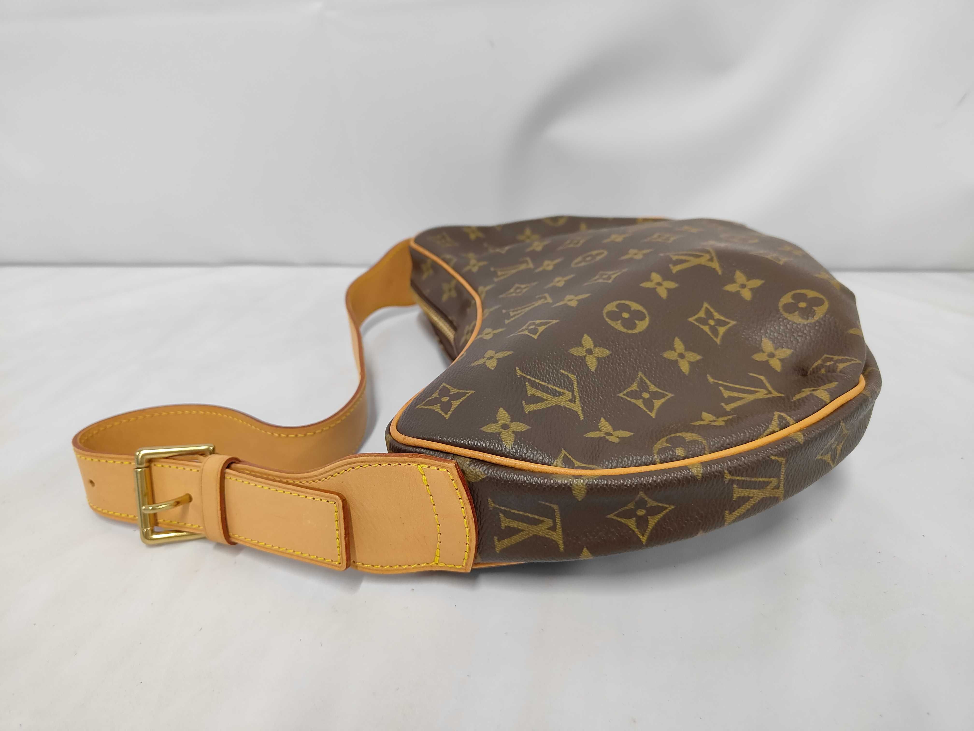Monogram Croissant Shoulder Bag — view 9
