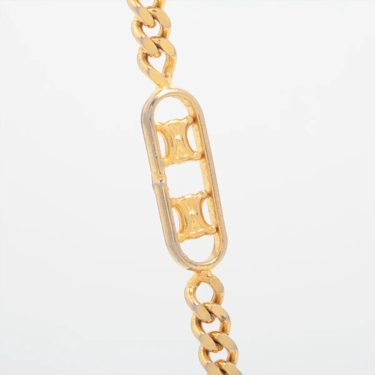 Macadam Necklace, GP Gold. Shows — view 3