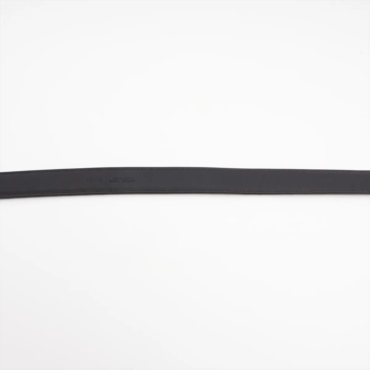 Intrecciato Belt 90 Leather Black — view 4
