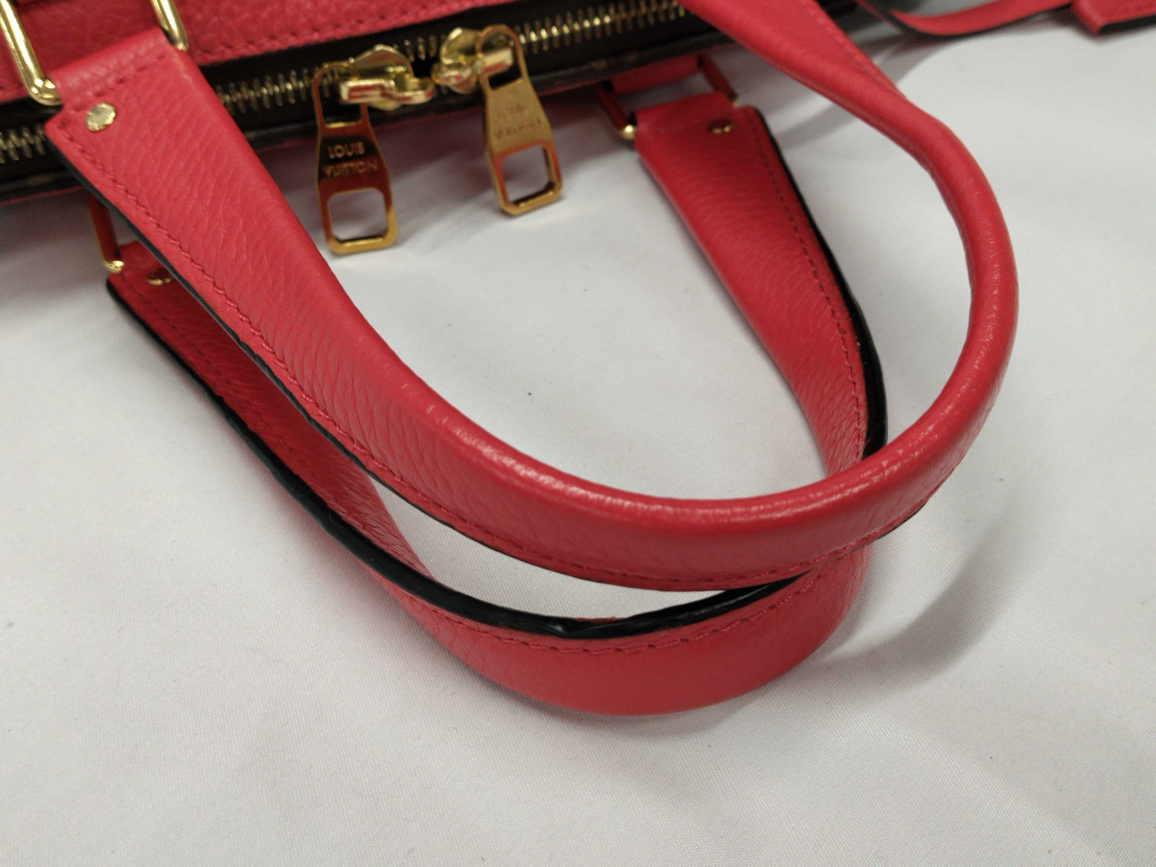 Monogram ID- Monogram Retiro Canvas PM M40546 Brown x red #DR1106 Handbag — view 3