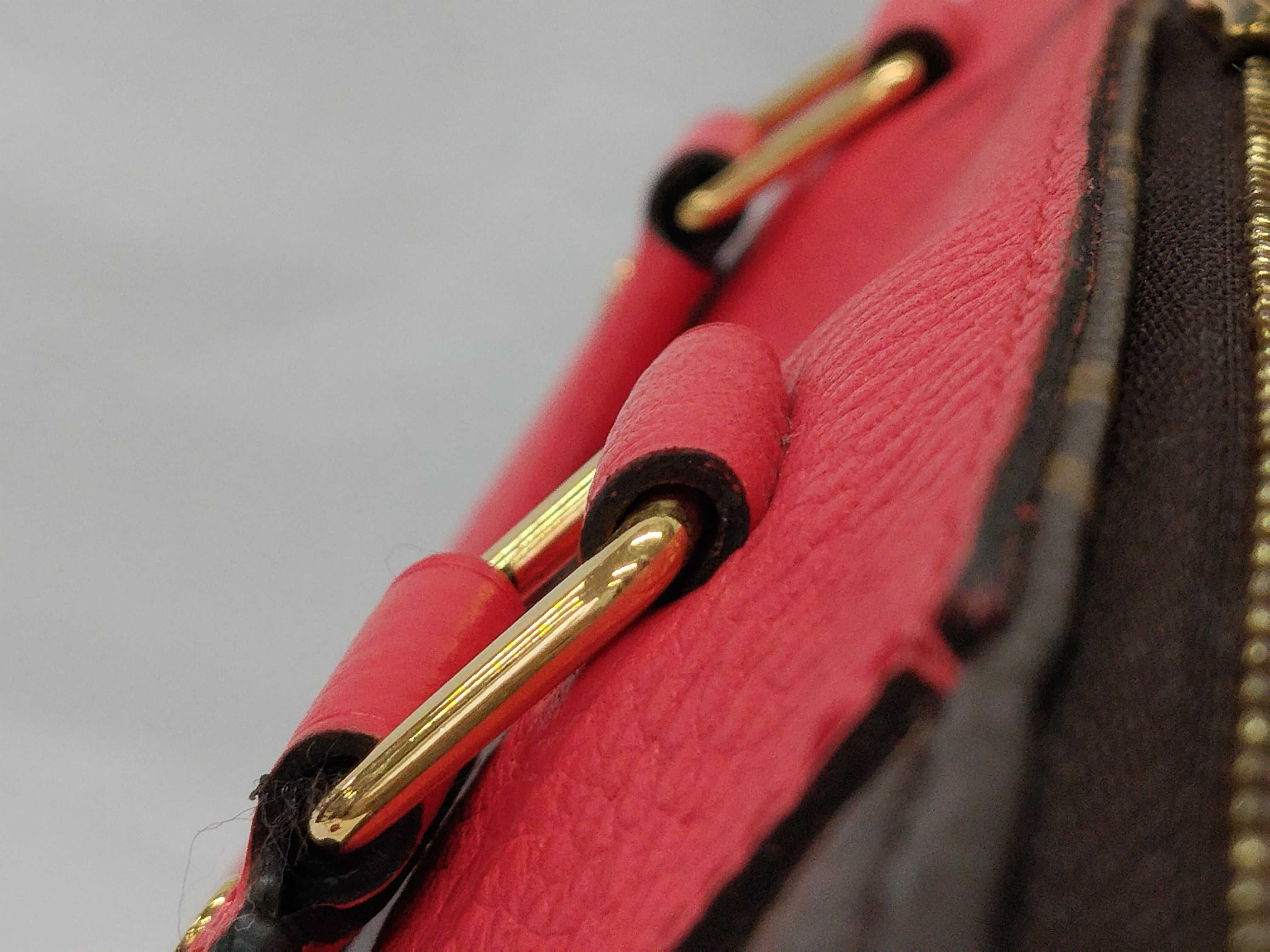 Monogram ID- Monogram Retiro Canvas PM M40546 Brown x red #DR1106 Handbag — view 5