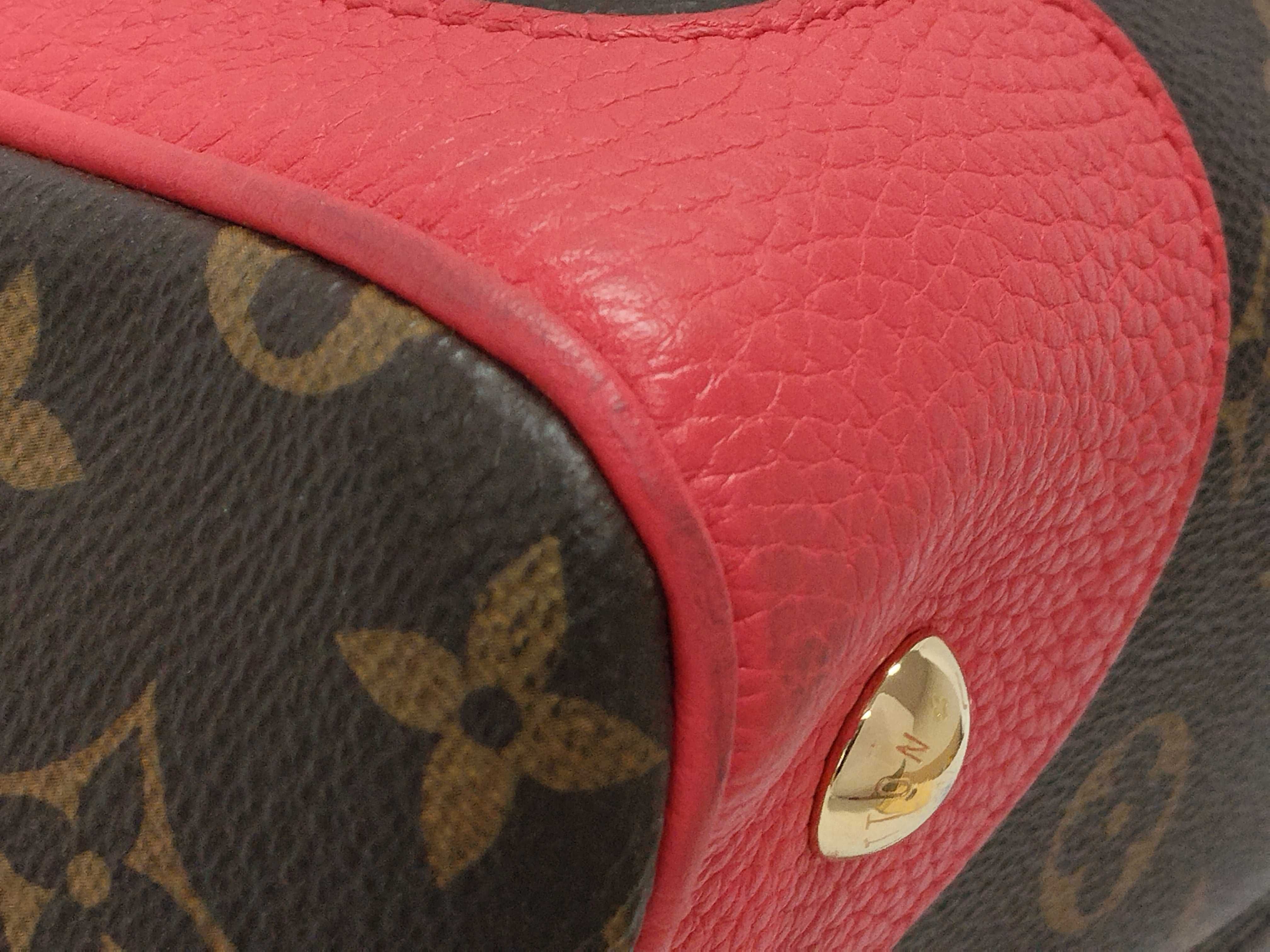 Monogram ID- Monogram Retiro Canvas PM M40546 Brown x red #DR1106 Handbag — view 8