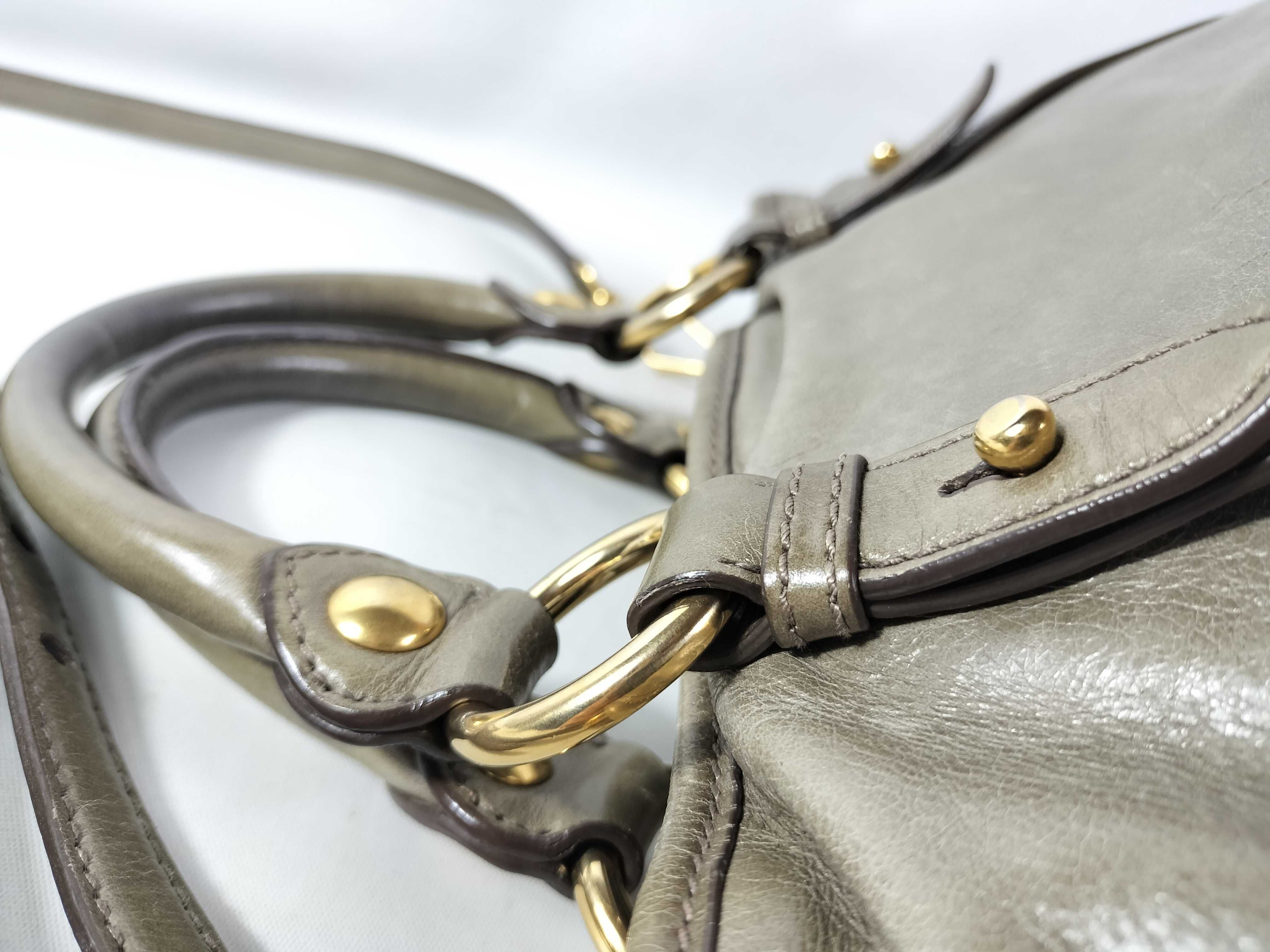 Vitello Luxe Handbag, 2-way Shoulder Bag, Gathered Handbag — view 4