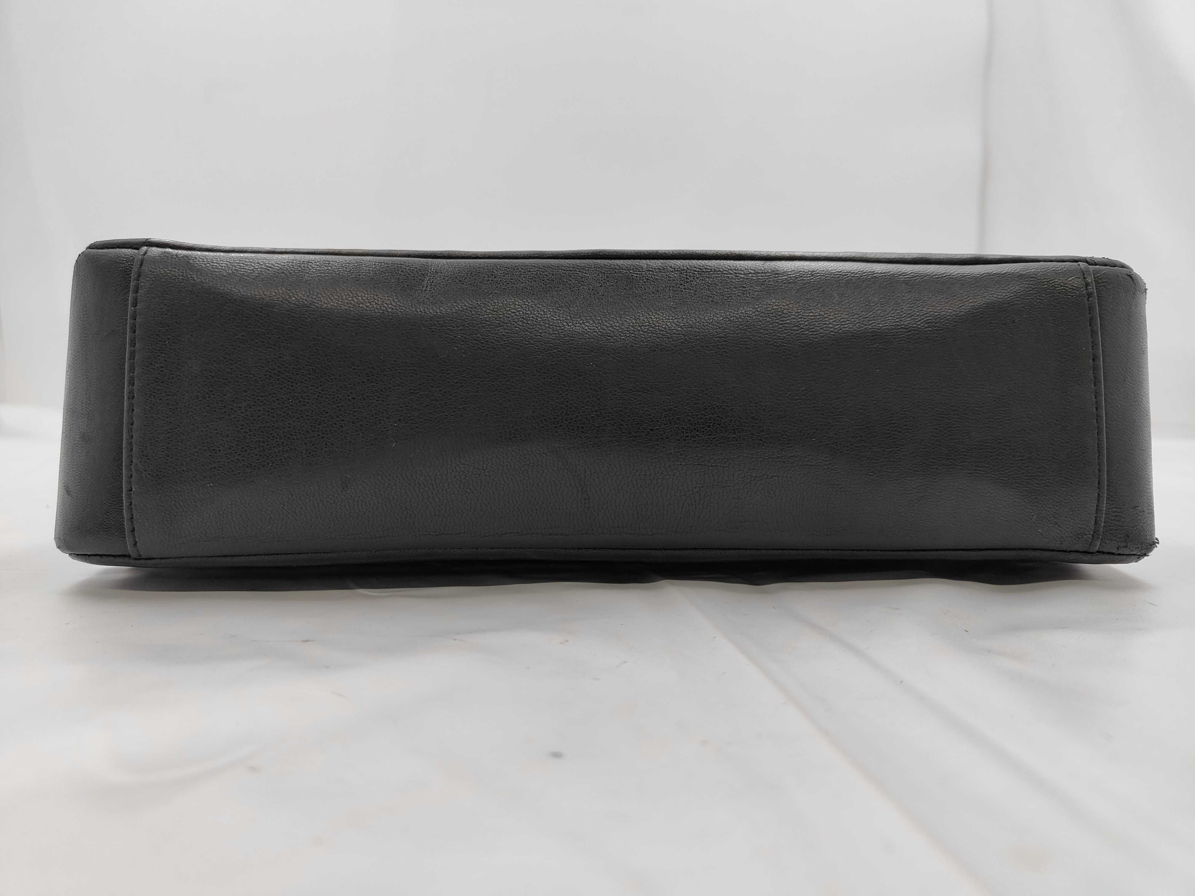 Matelassé 2-way Black Handbag — view 8