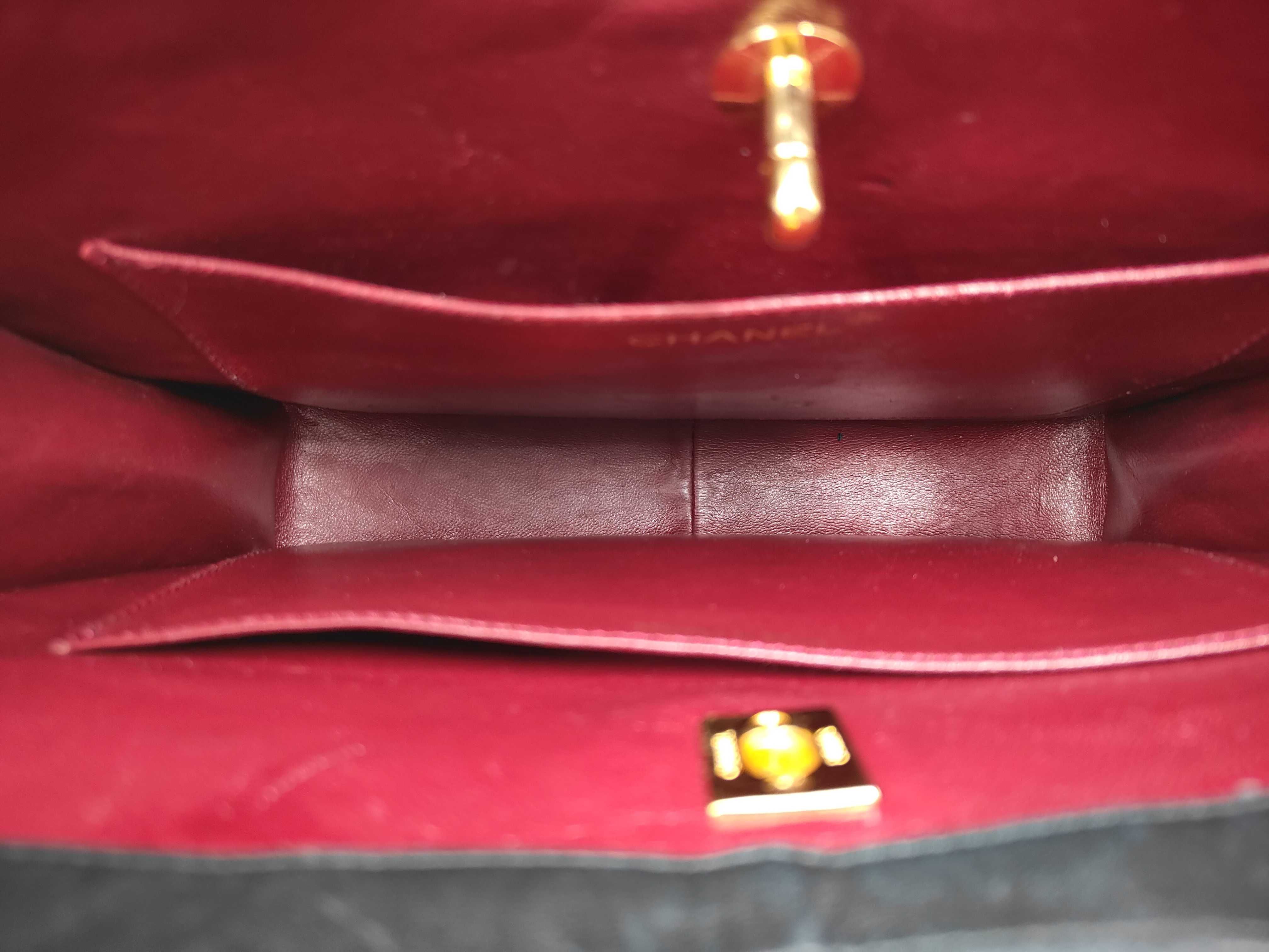Matelassé 2-way Black Handbag — view 10