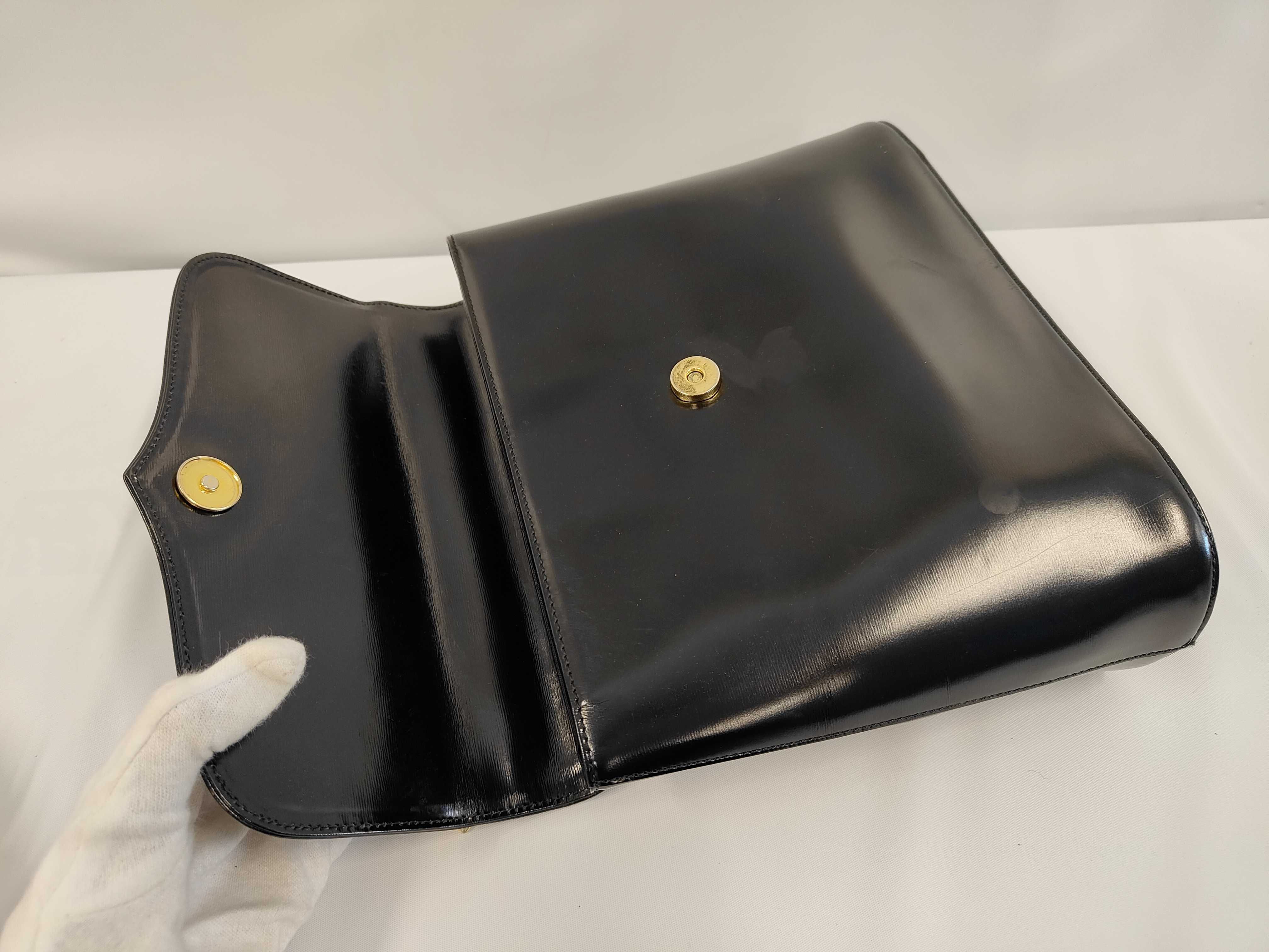 hardware leather handbag — view 7